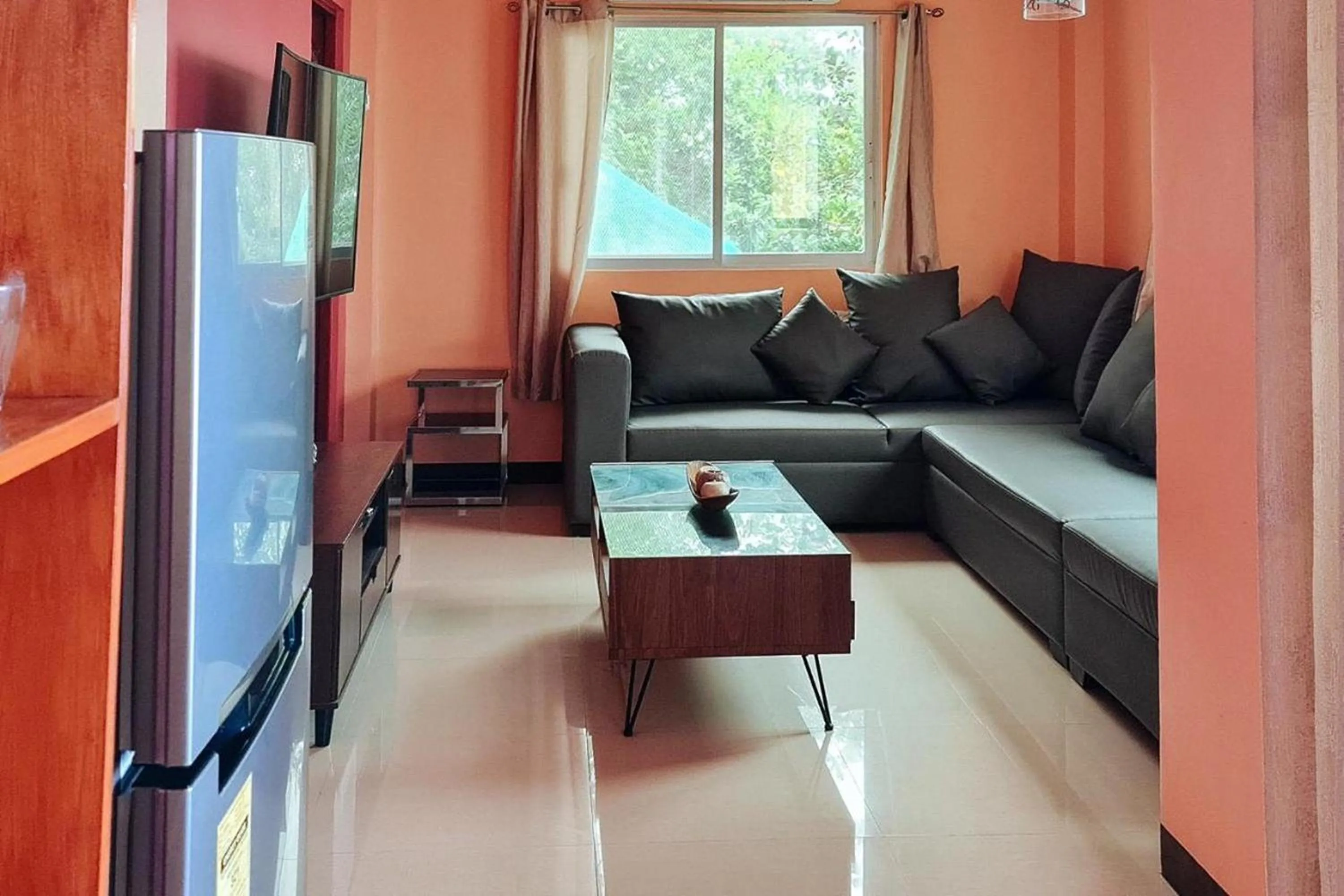 Seating area in Galucksea Beach Resort