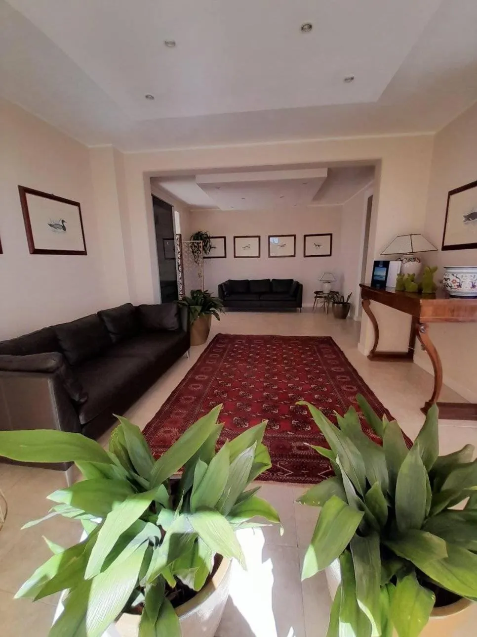 Lobby or reception in Parkhotel Montigeto