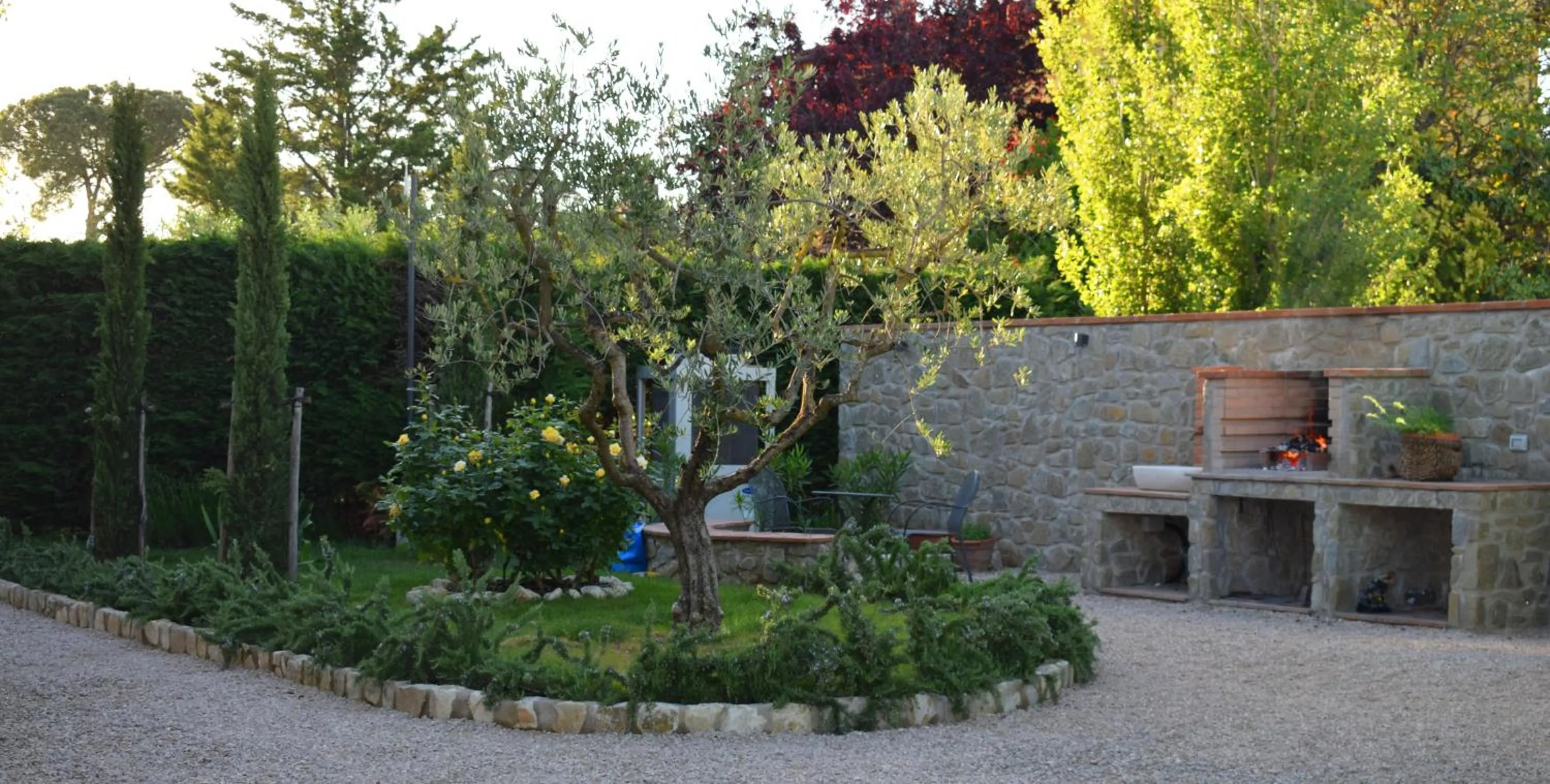 BBQ facilities in Parkhotel Montigeto