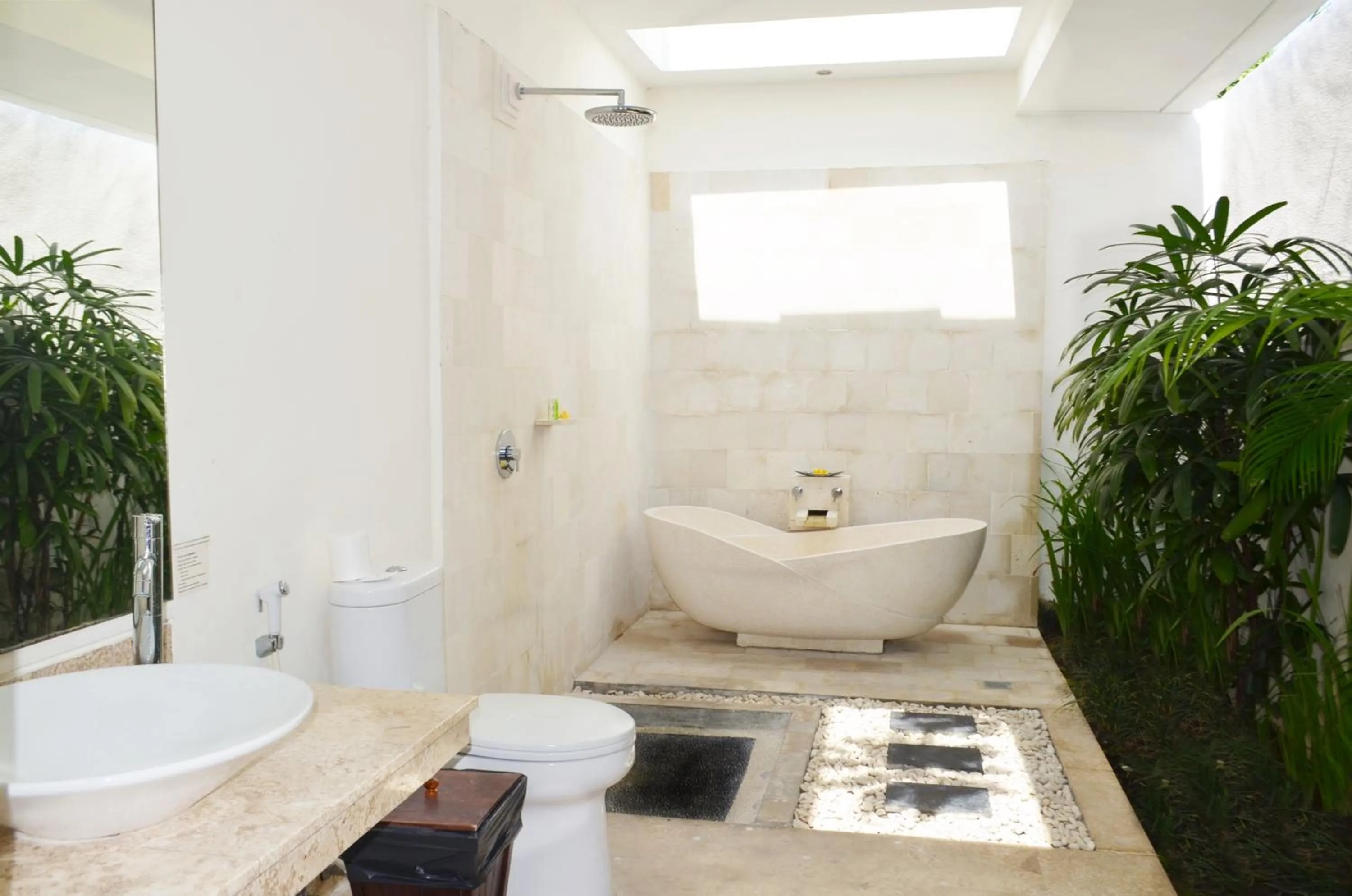 Shower in Jas Green Villas and Spa