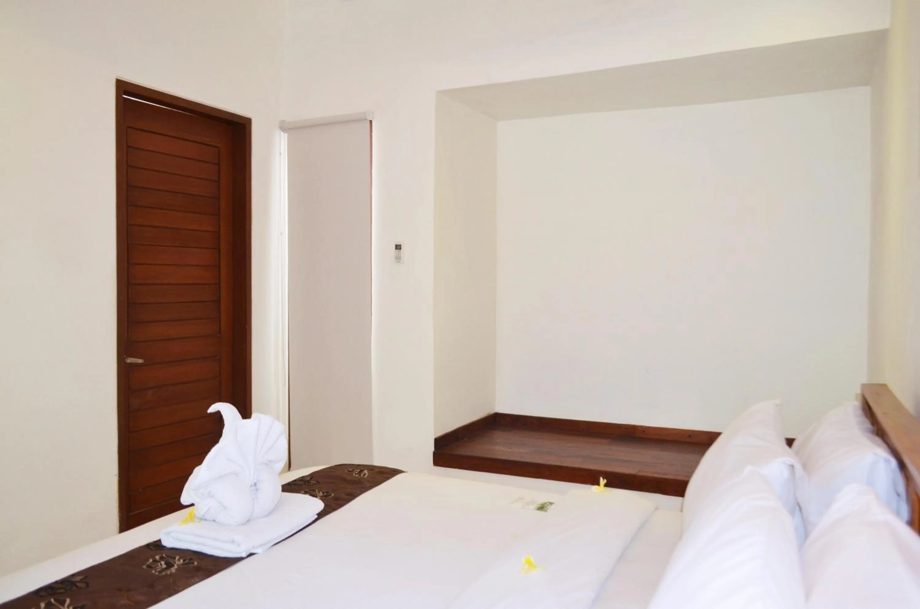 Bed in Jas Green Villas and Spa