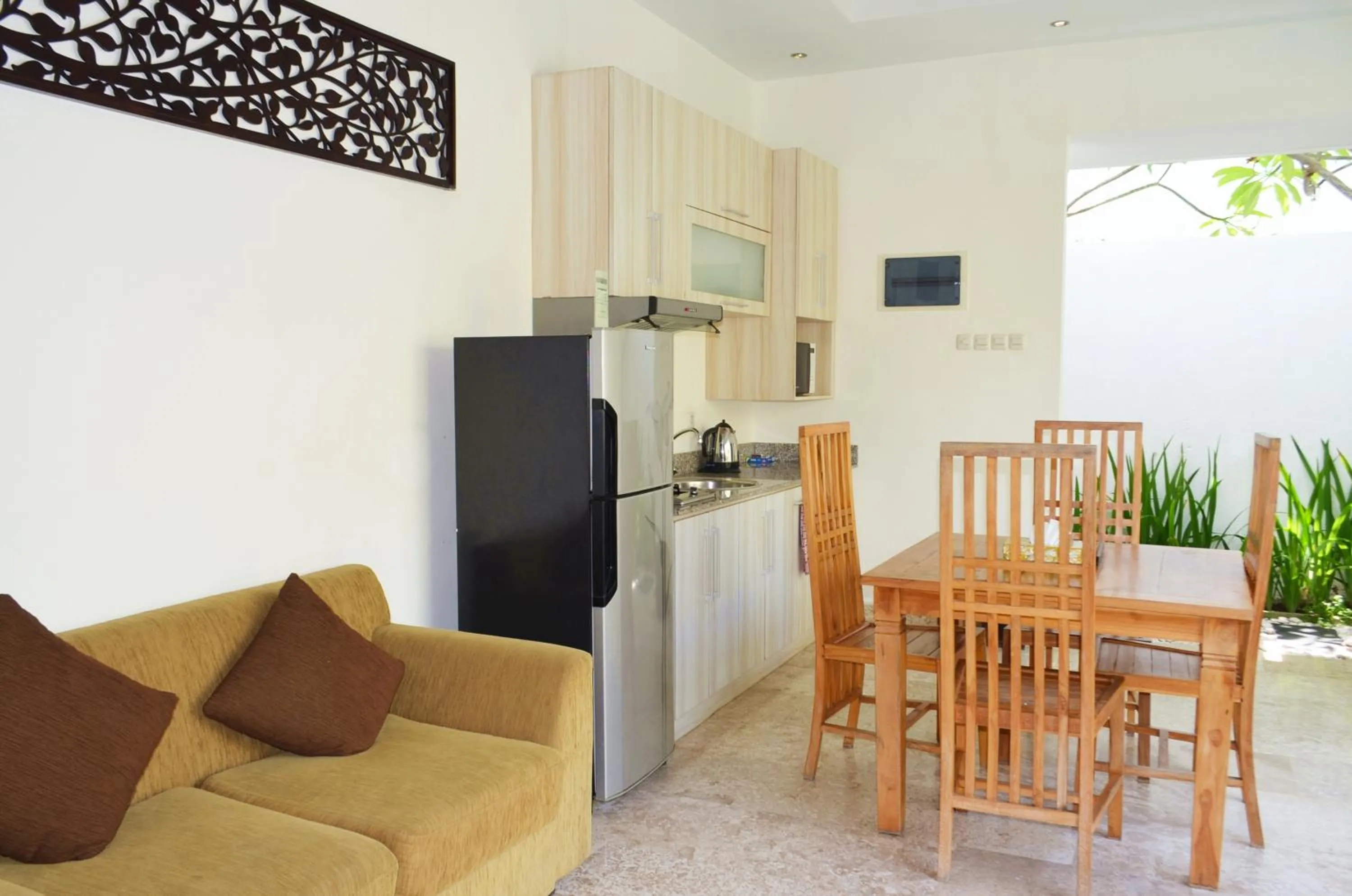 Coffee/tea facilities in Jas Green Villas and Spa