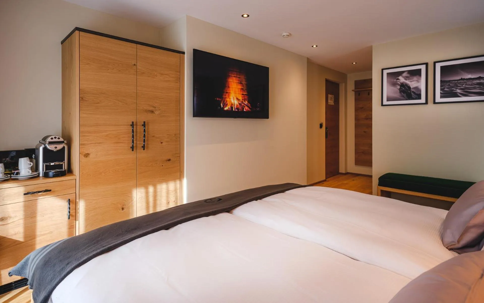 Photo of the whole room, Bed in Hotel Tannenhof