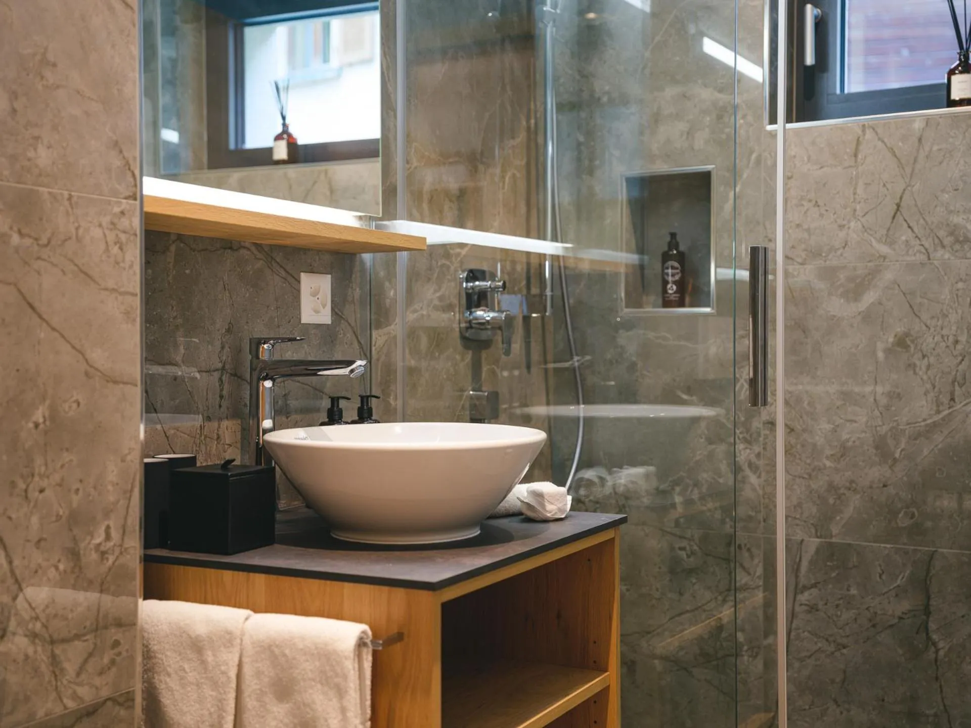 Bathroom in Hotel Tannenhof