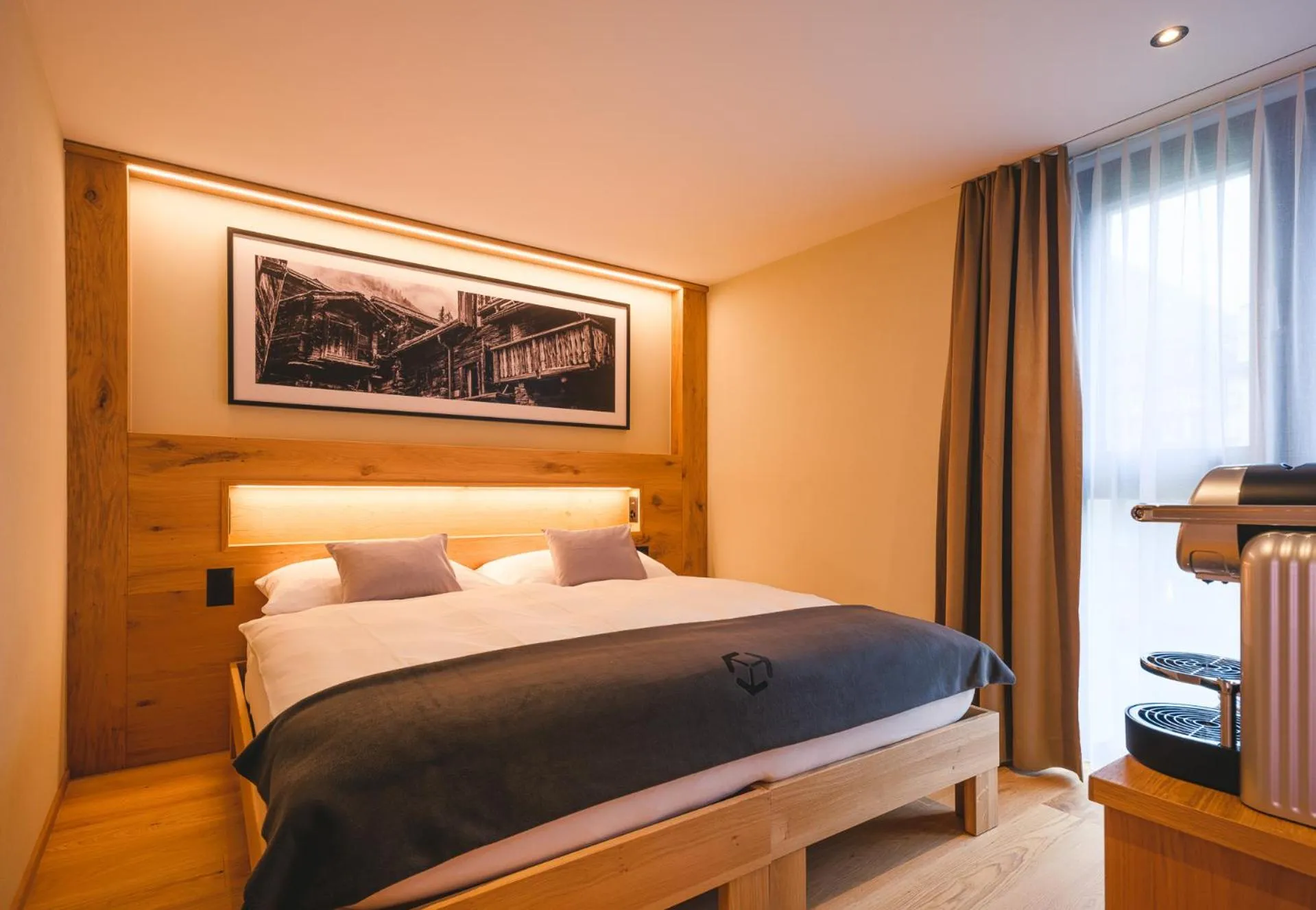 Photo of the whole room, Bed in Hotel Tannenhof