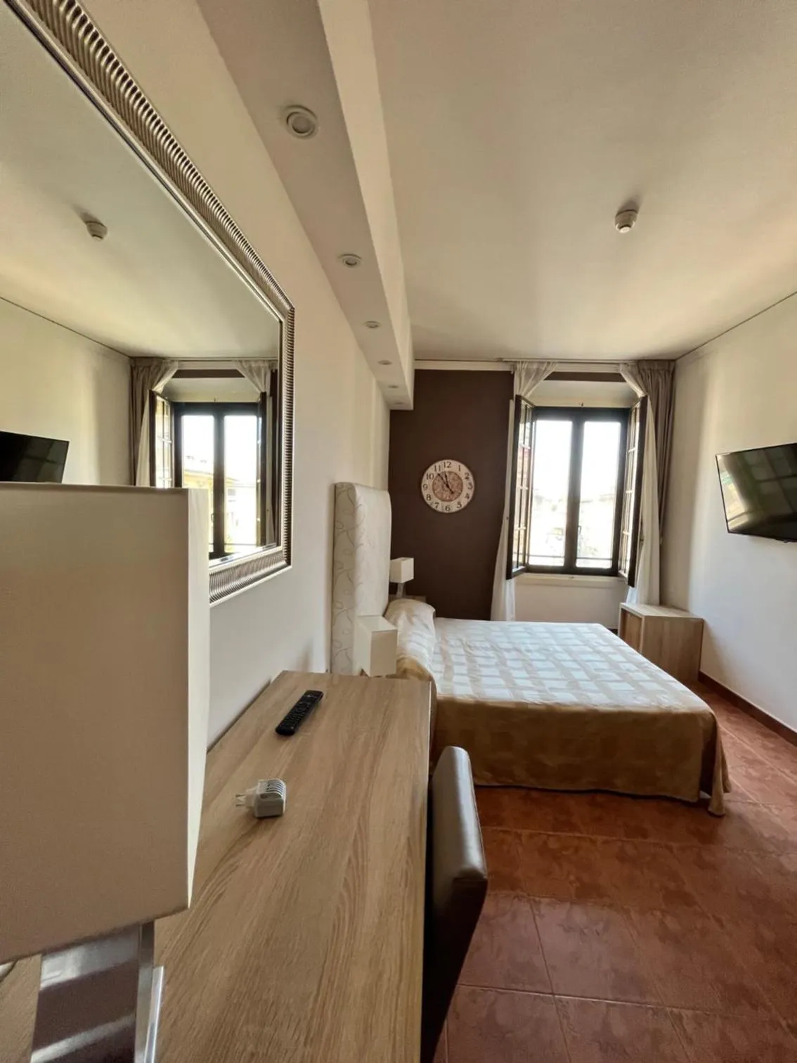 Bed in Hotel Alinari