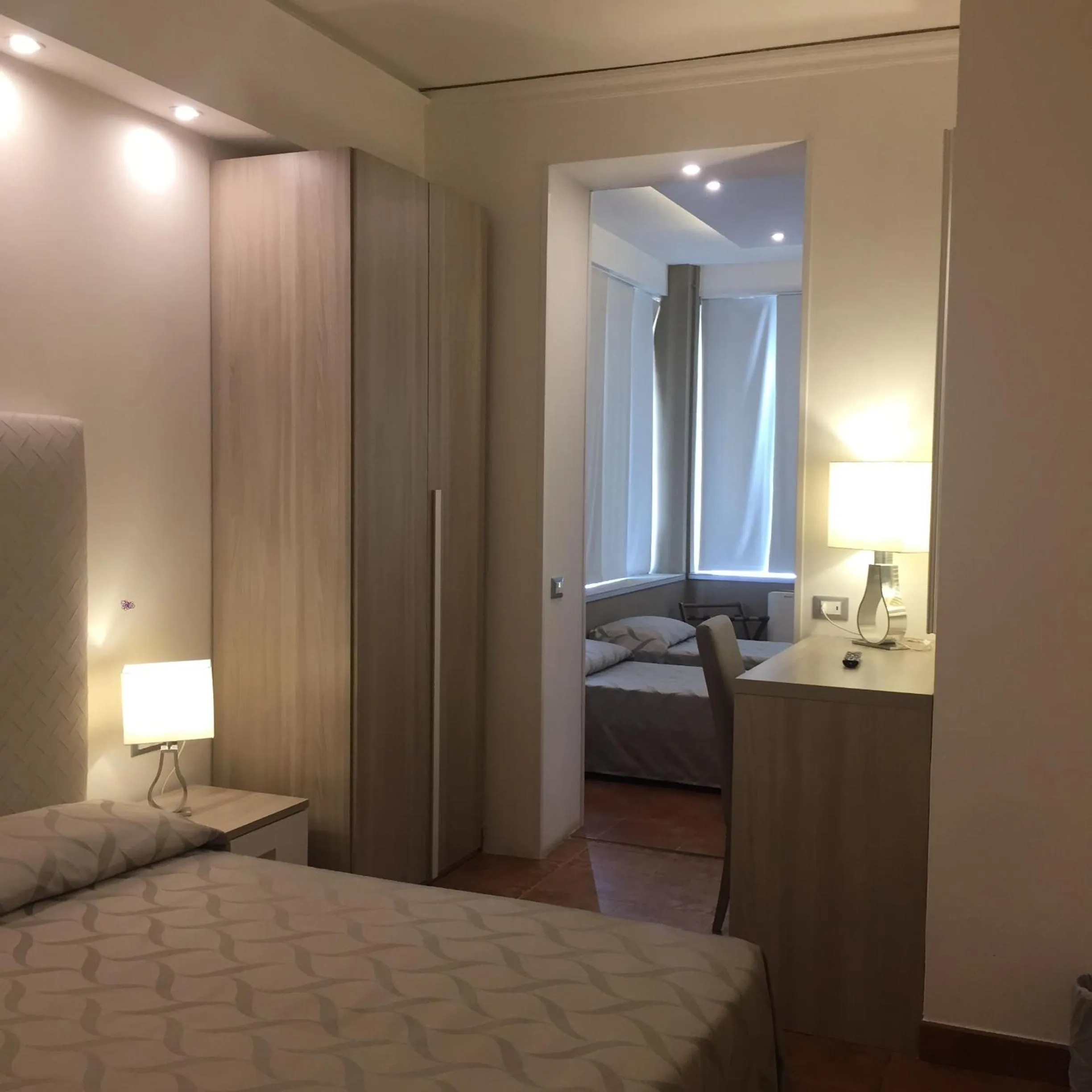 Bed in Hotel Alinari