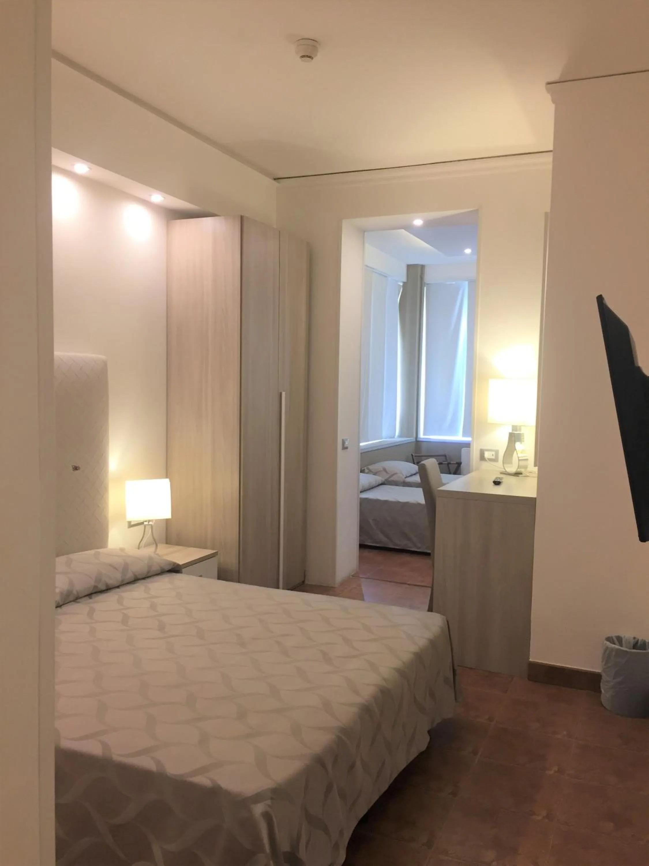 Bed in Hotel Alinari