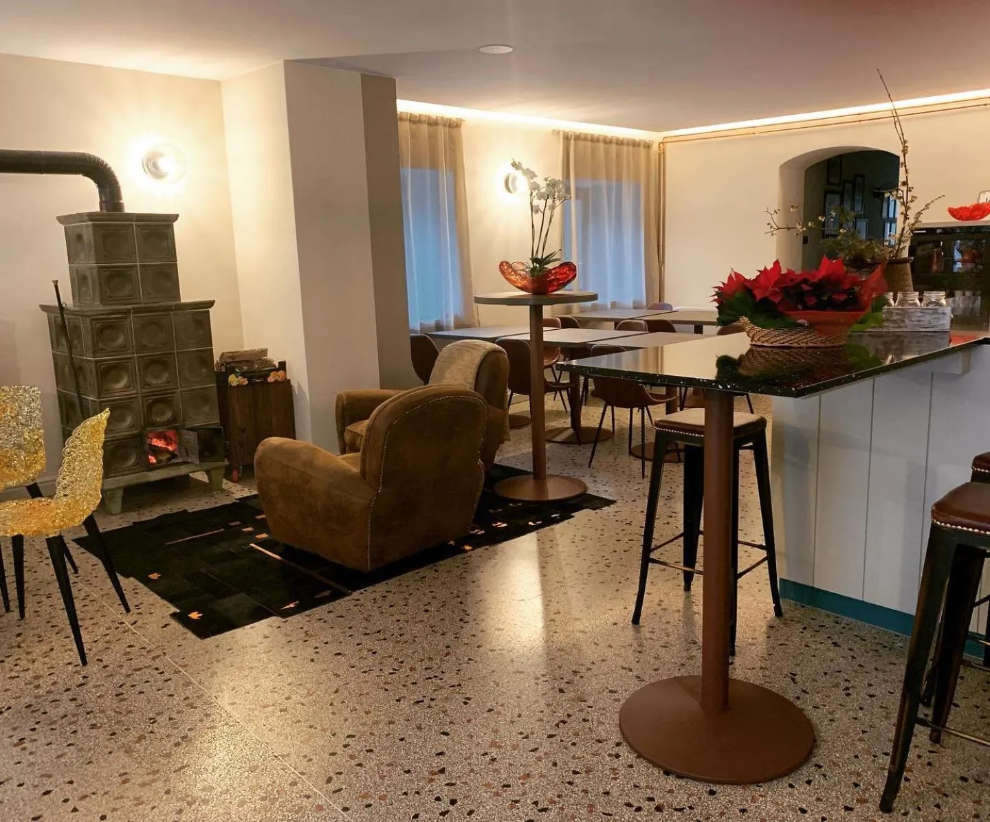 Living room in Contra' Contarini