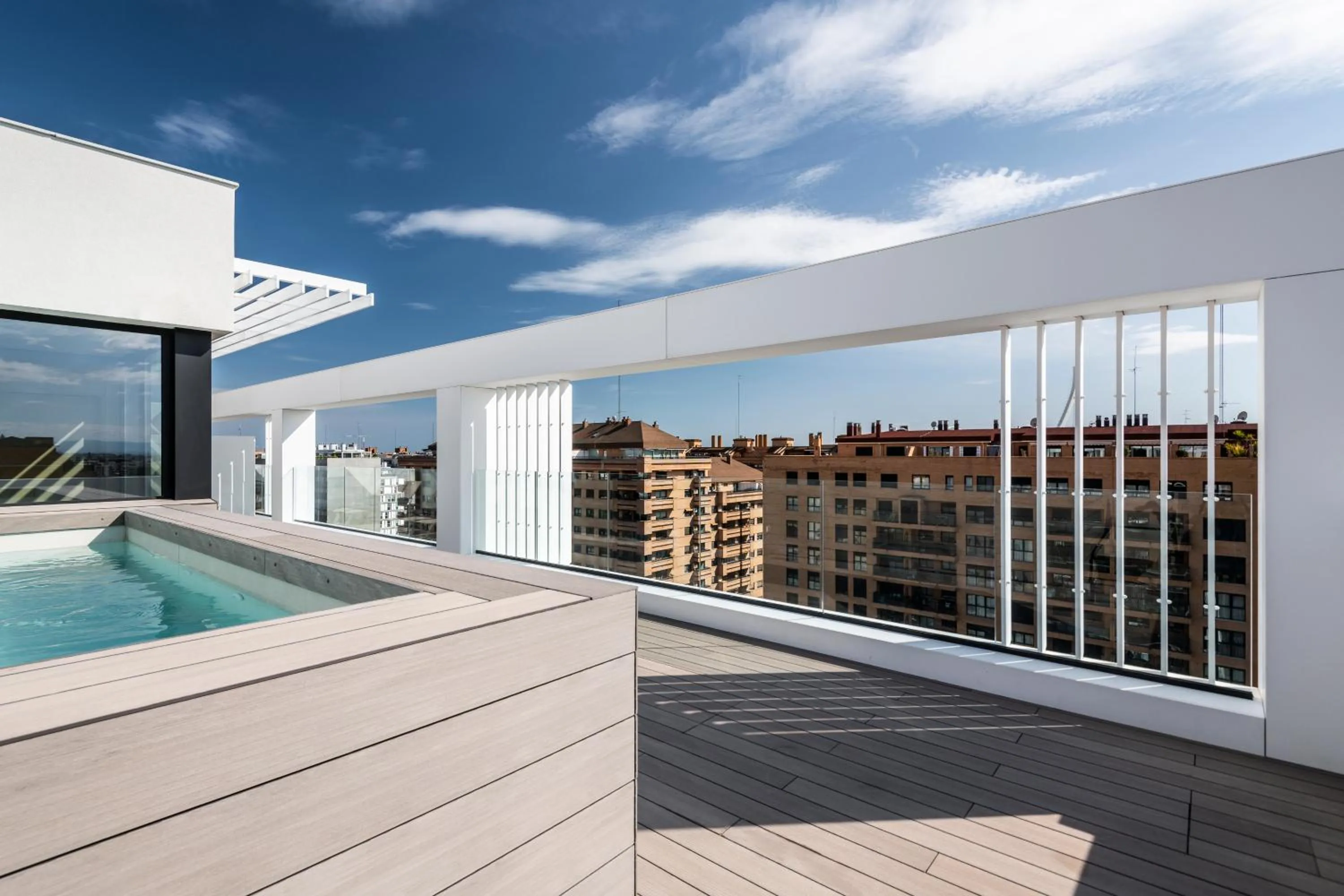 Balcony/Terrace in Apartamentos Core Suites Valencia