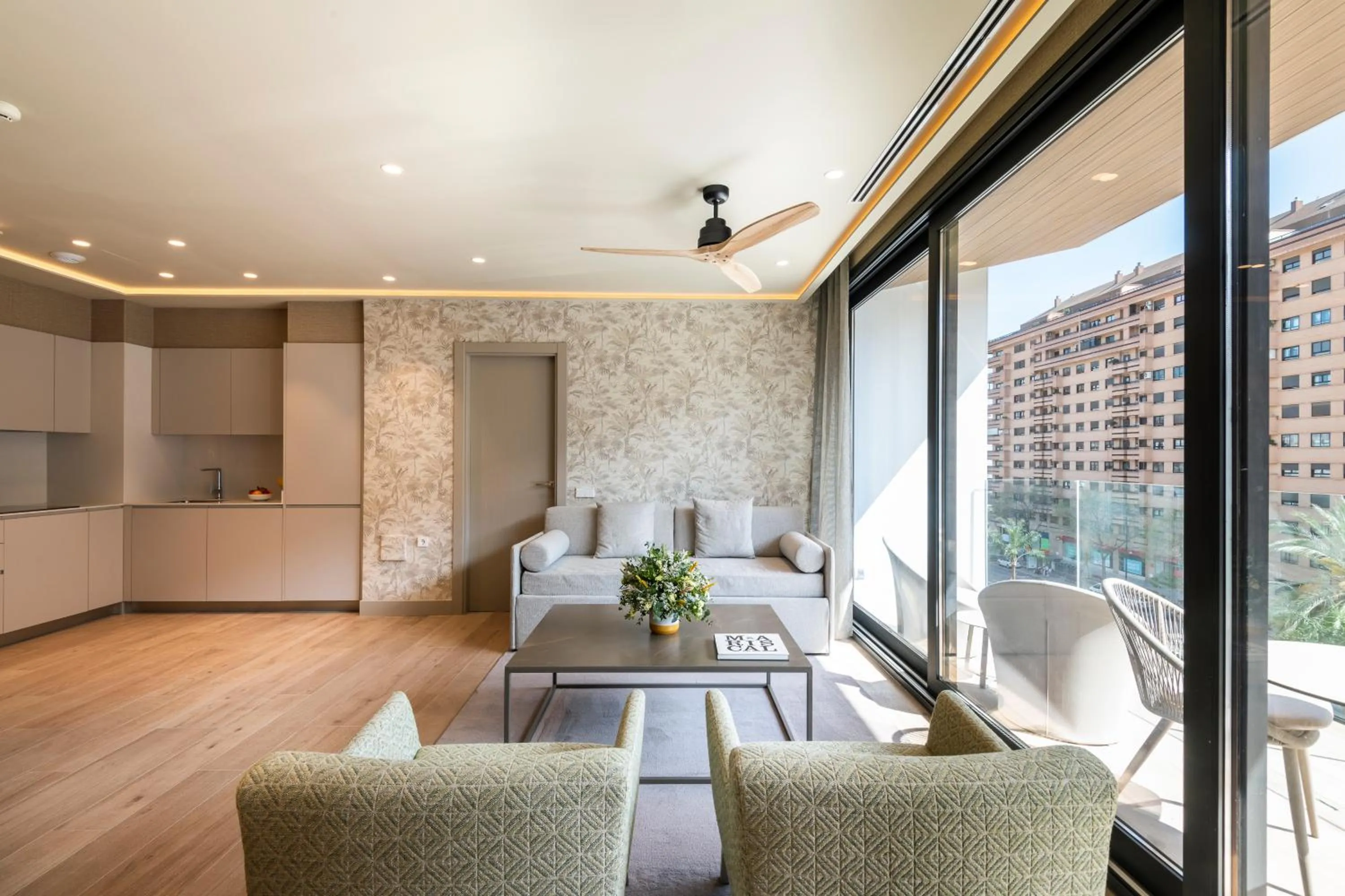 Living room in Apartamentos Core Suites Valencia