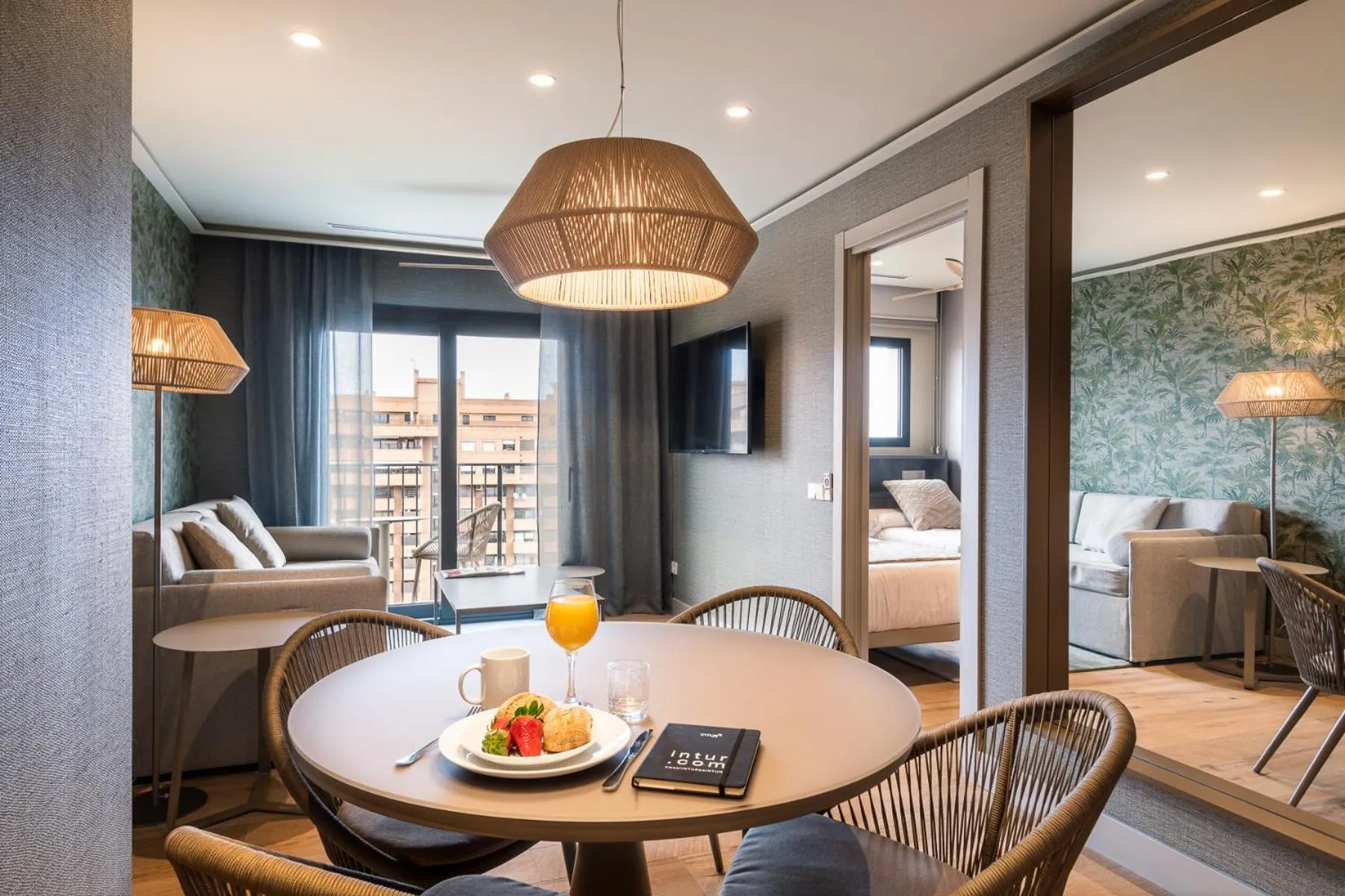 Living room in Apartamentos Core Suites Valencia