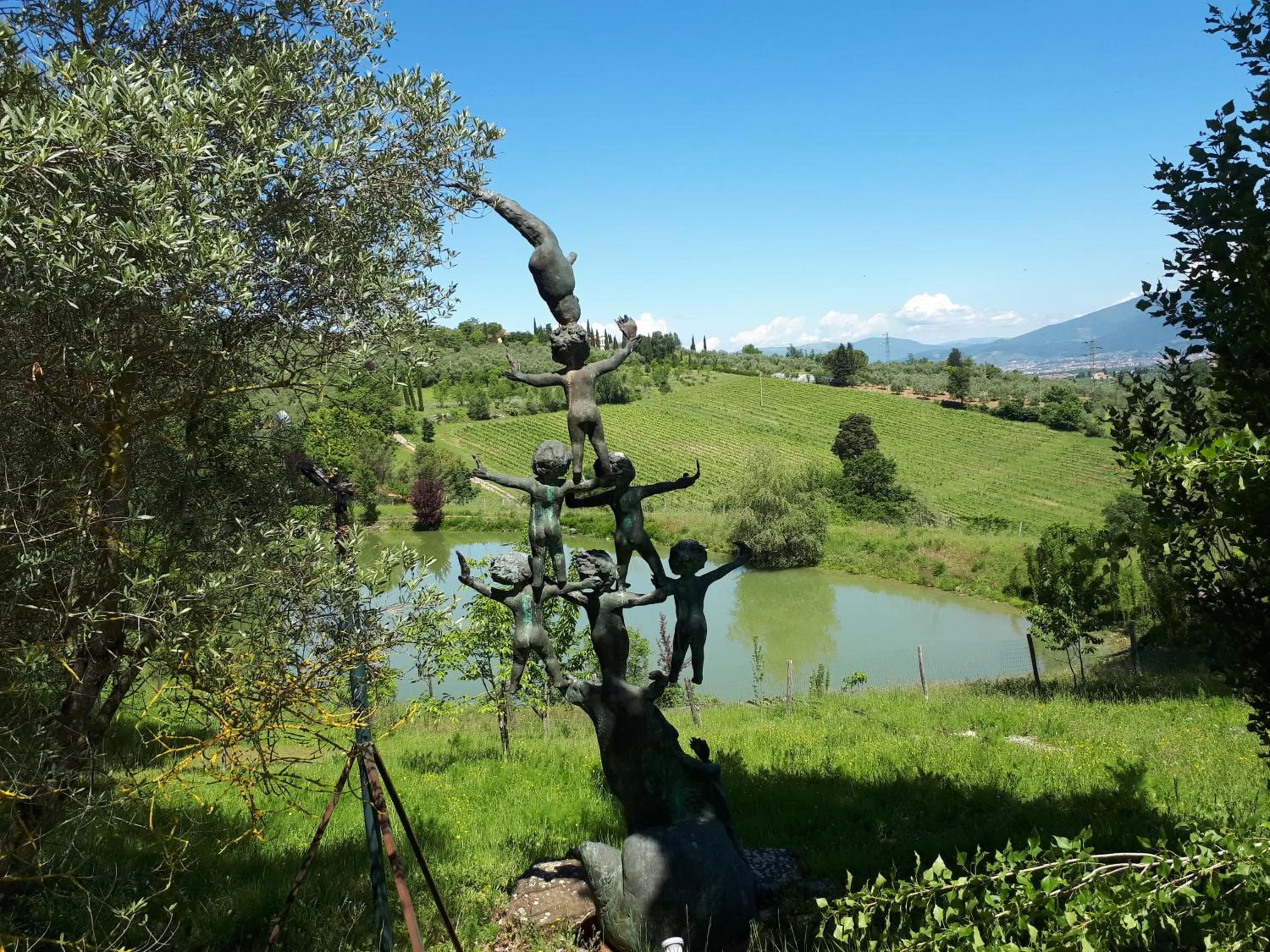 Garden in Fattoria Il Milione Agriturismo