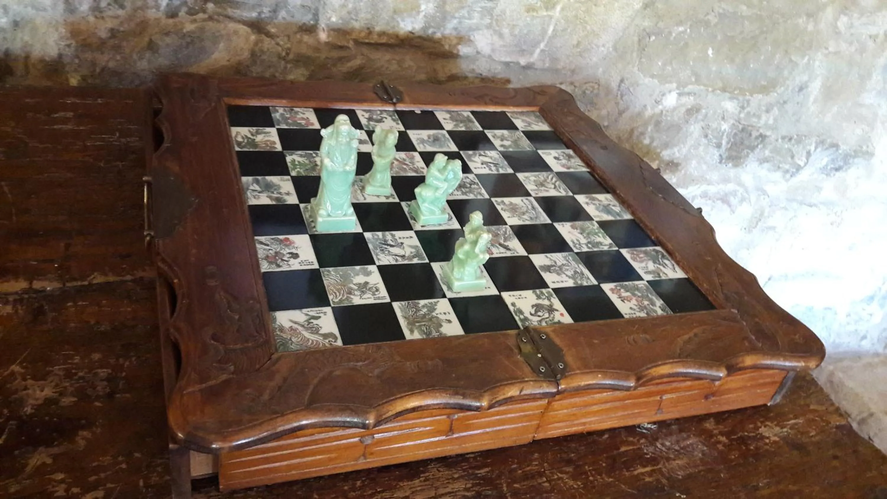 Decorative detail in Fattoria Il Milione Agriturismo