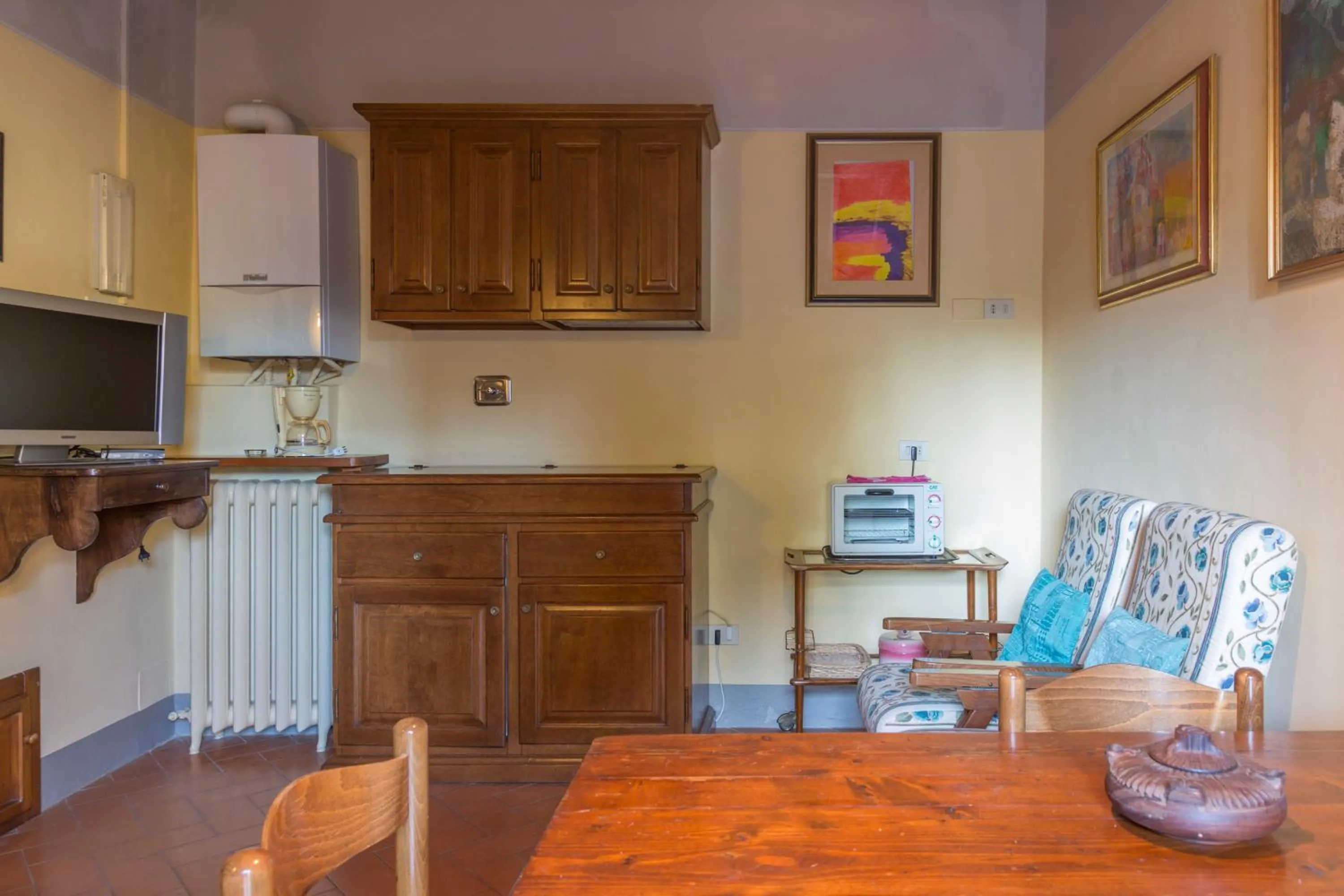 Kitchen or kitchenette in Fattoria Il Milione Agriturismo