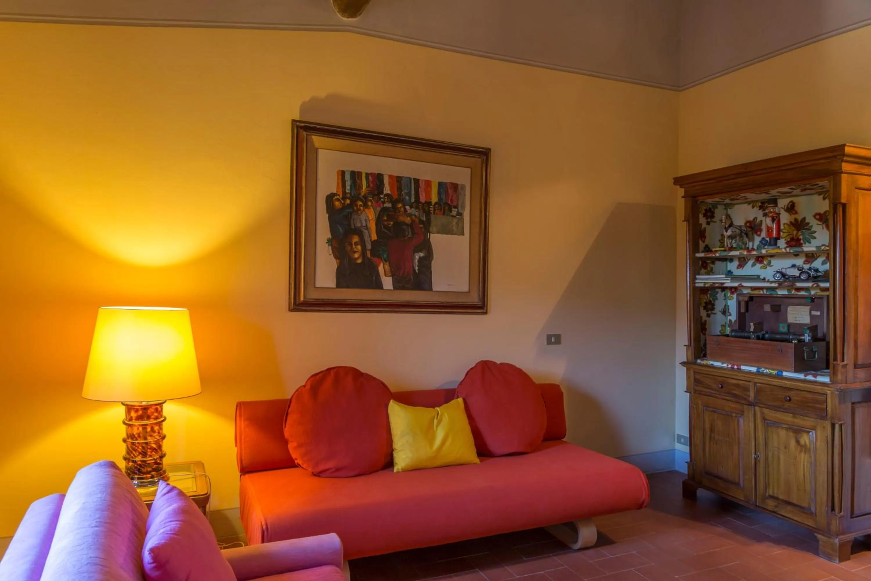 Living room in Fattoria Il Milione Agriturismo