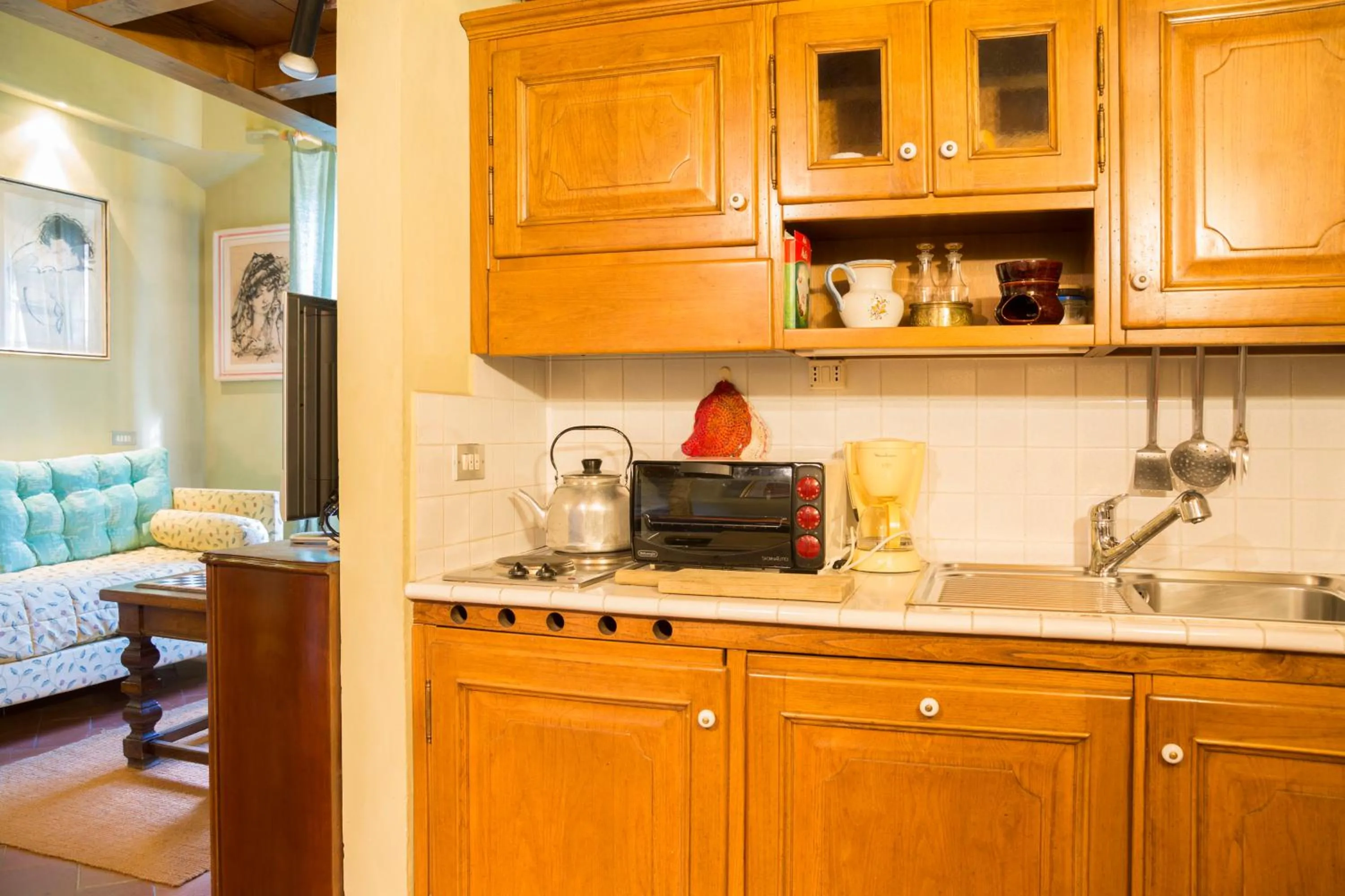 Kitchen or kitchenette in Fattoria Il Milione Agriturismo