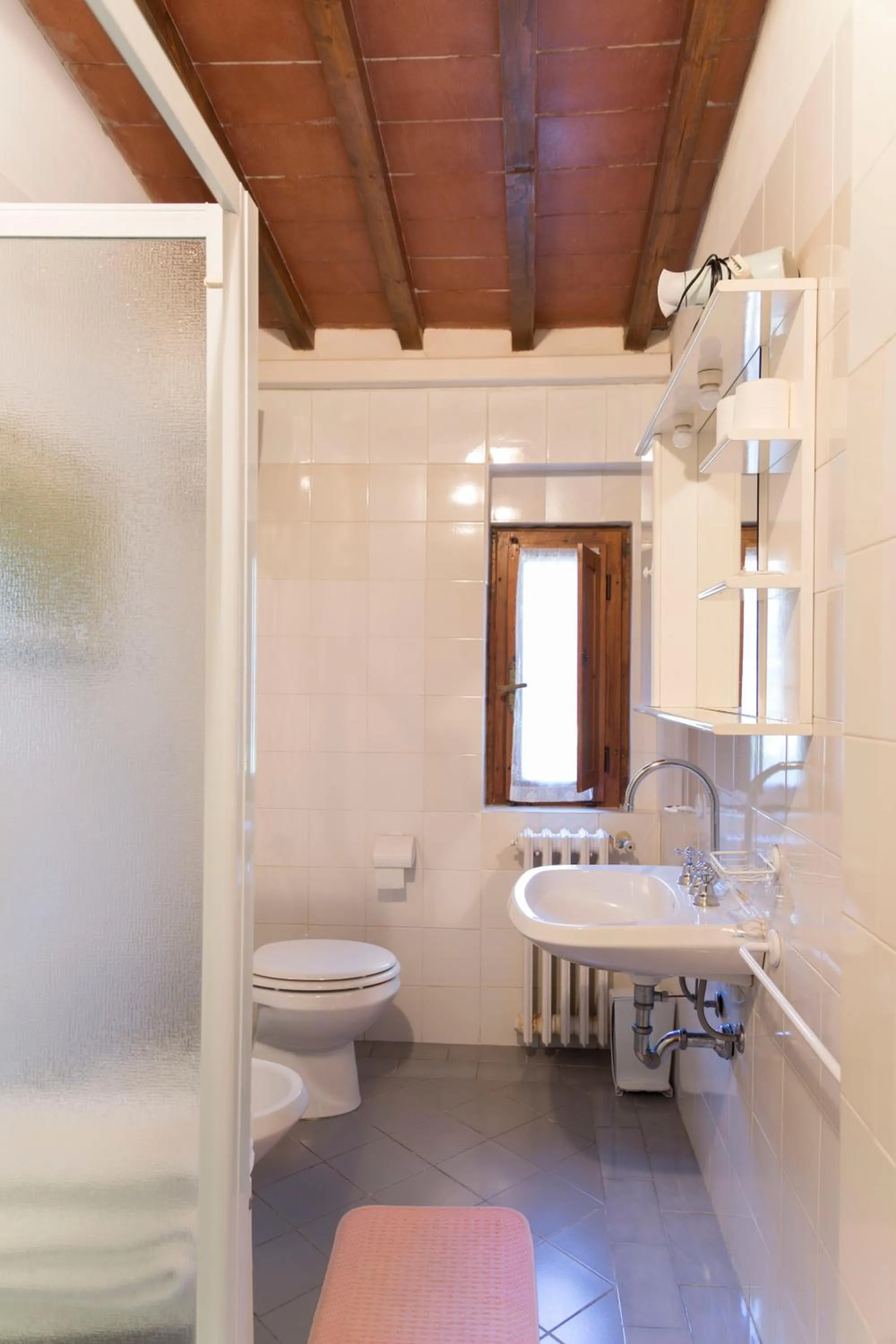 Shower in Fattoria Il Milione Agriturismo