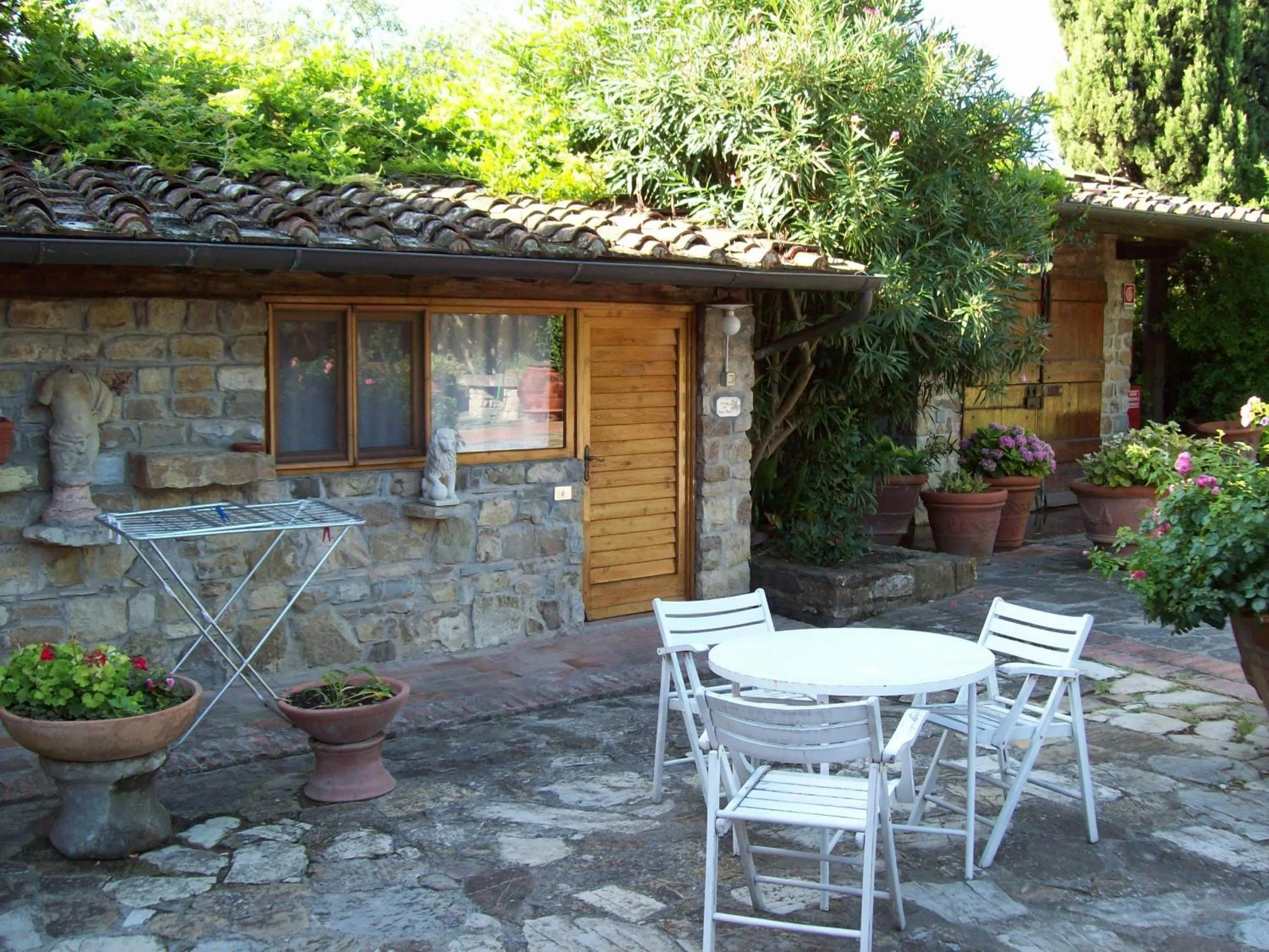 Patio in Fattoria Il Milione Agriturismo