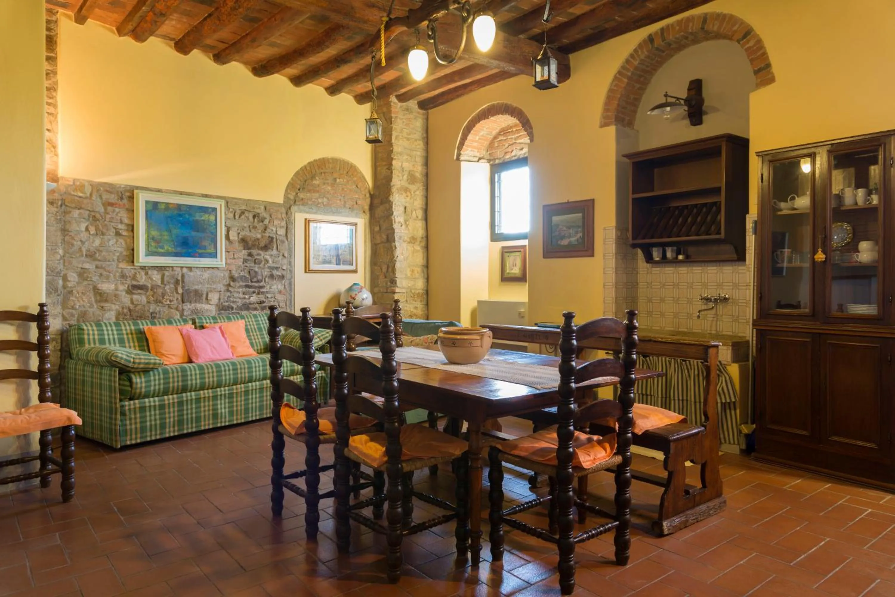 Living room in Fattoria Il Milione Agriturismo