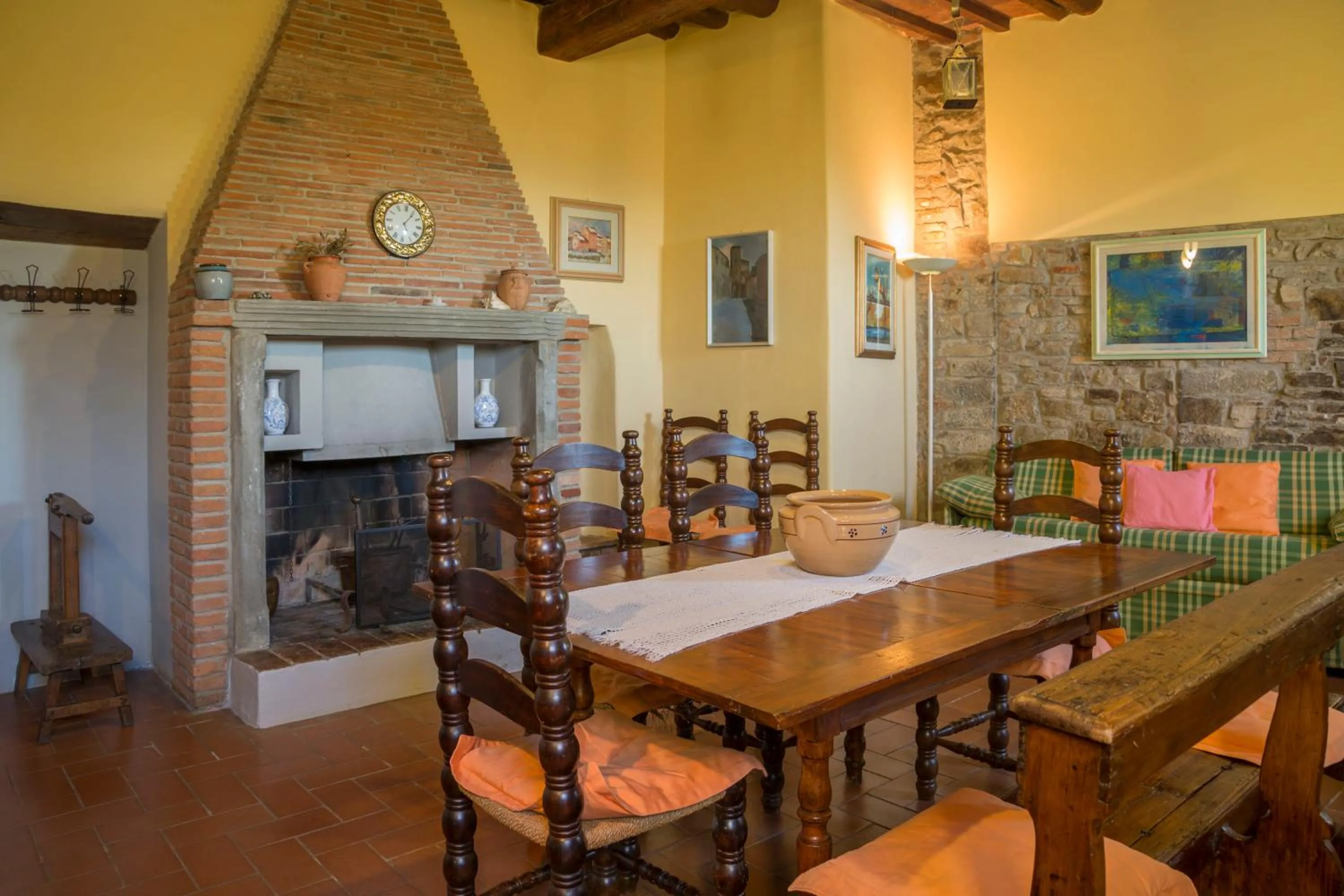 Living room in Fattoria Il Milione Agriturismo