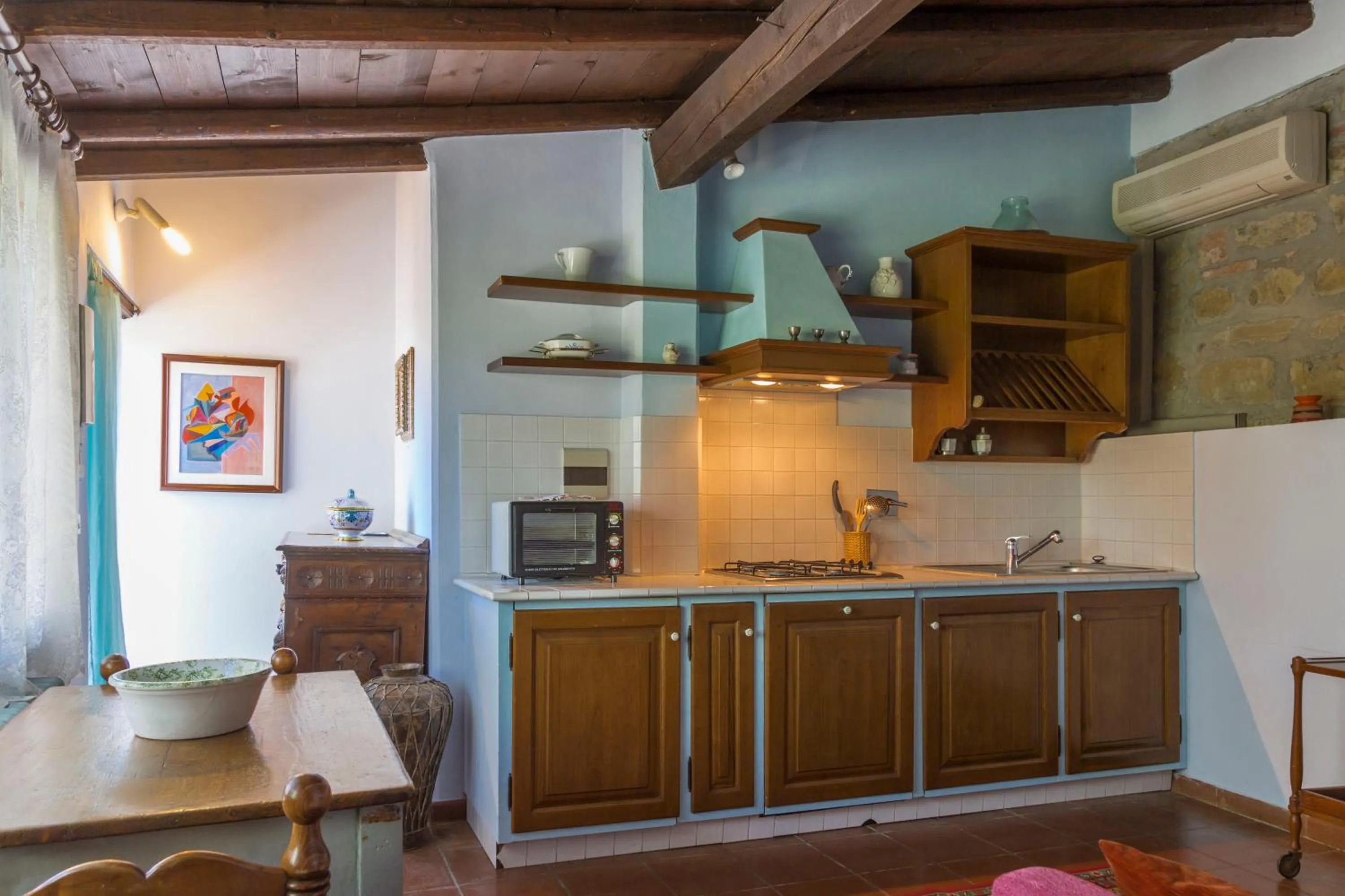 Kitchen or kitchenette in Fattoria Il Milione Agriturismo