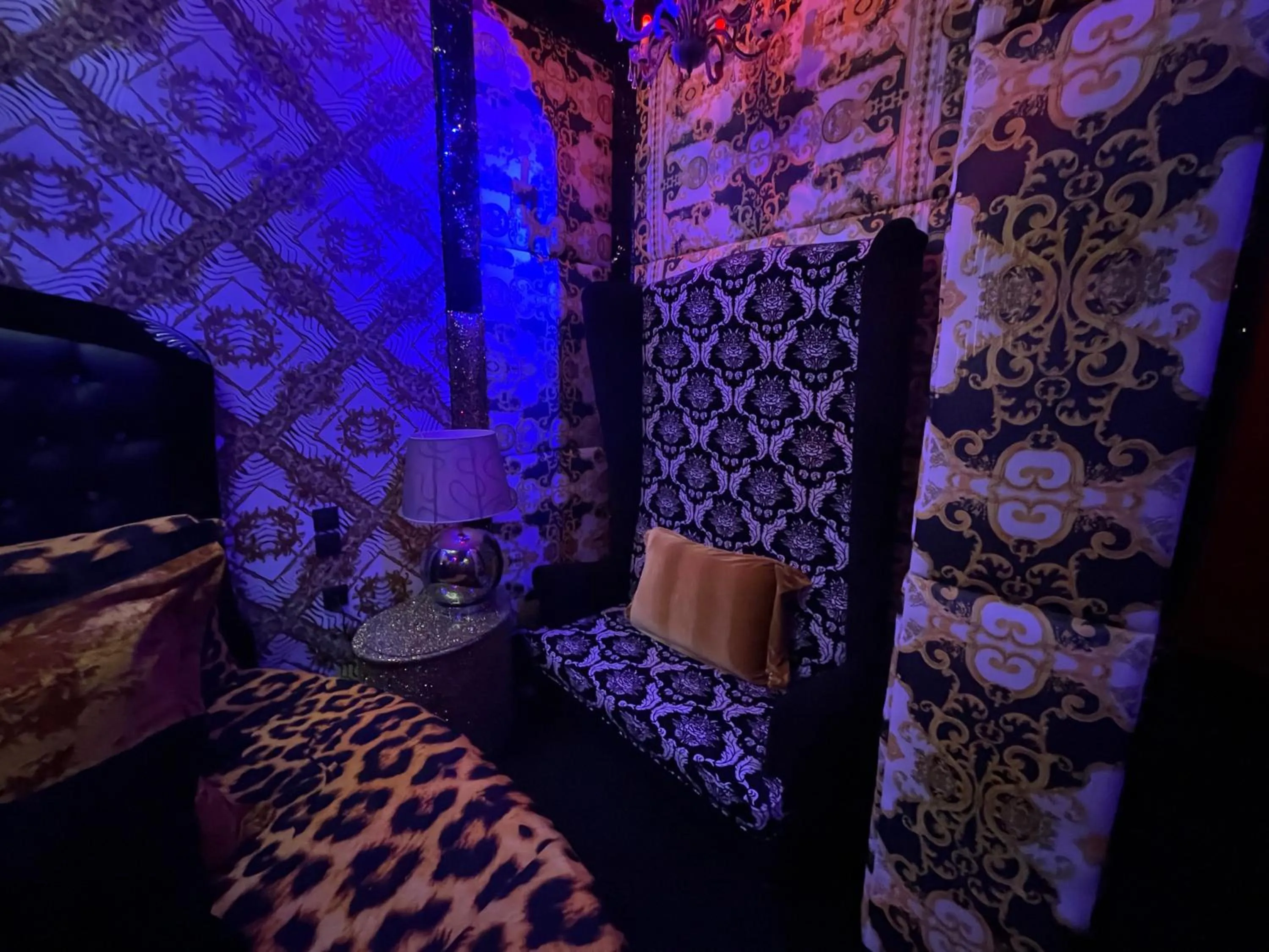 Decorative detail, Bed in Priamos Hotel Erato