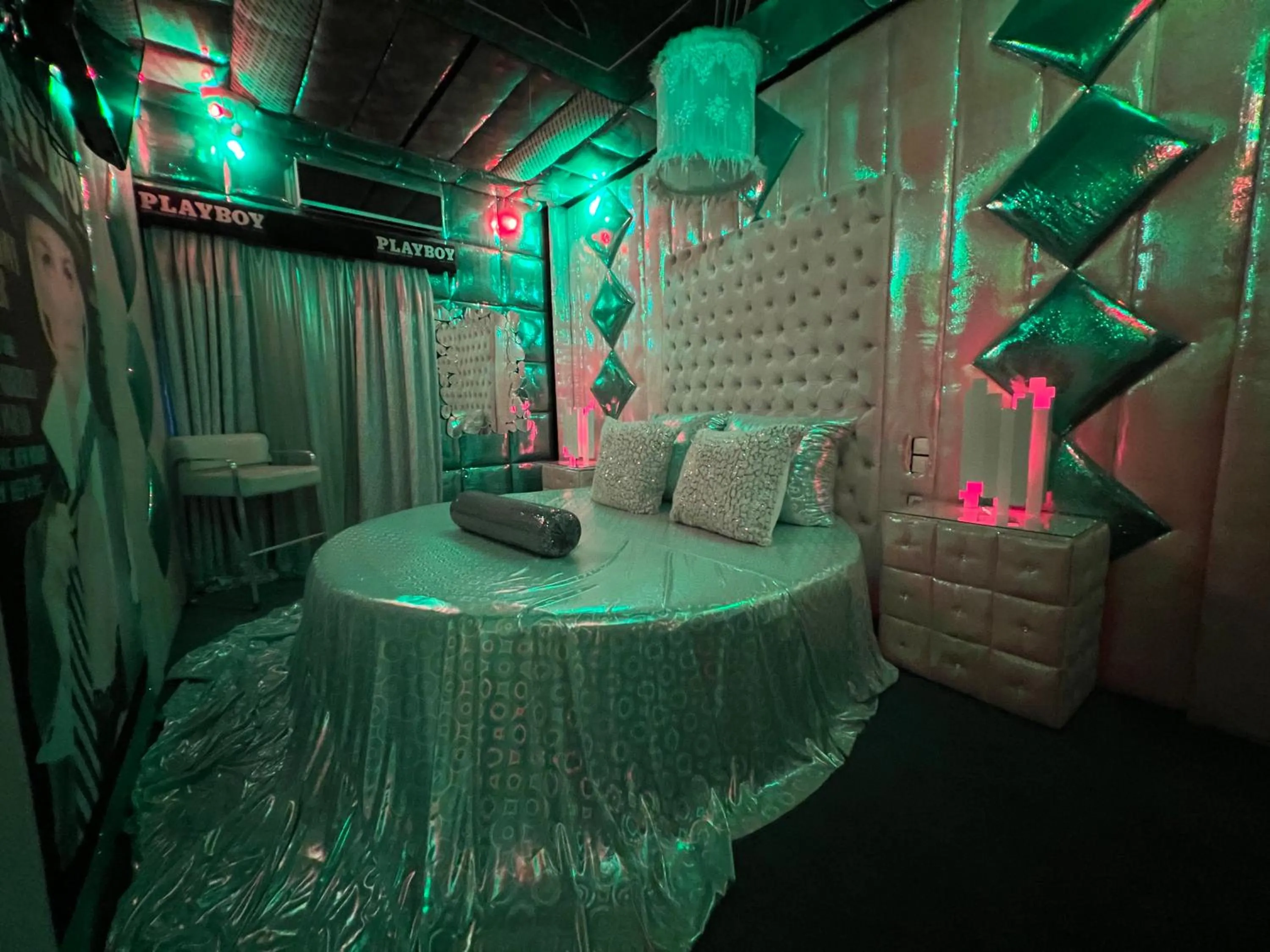 Bed in Priamos Hotel Erato