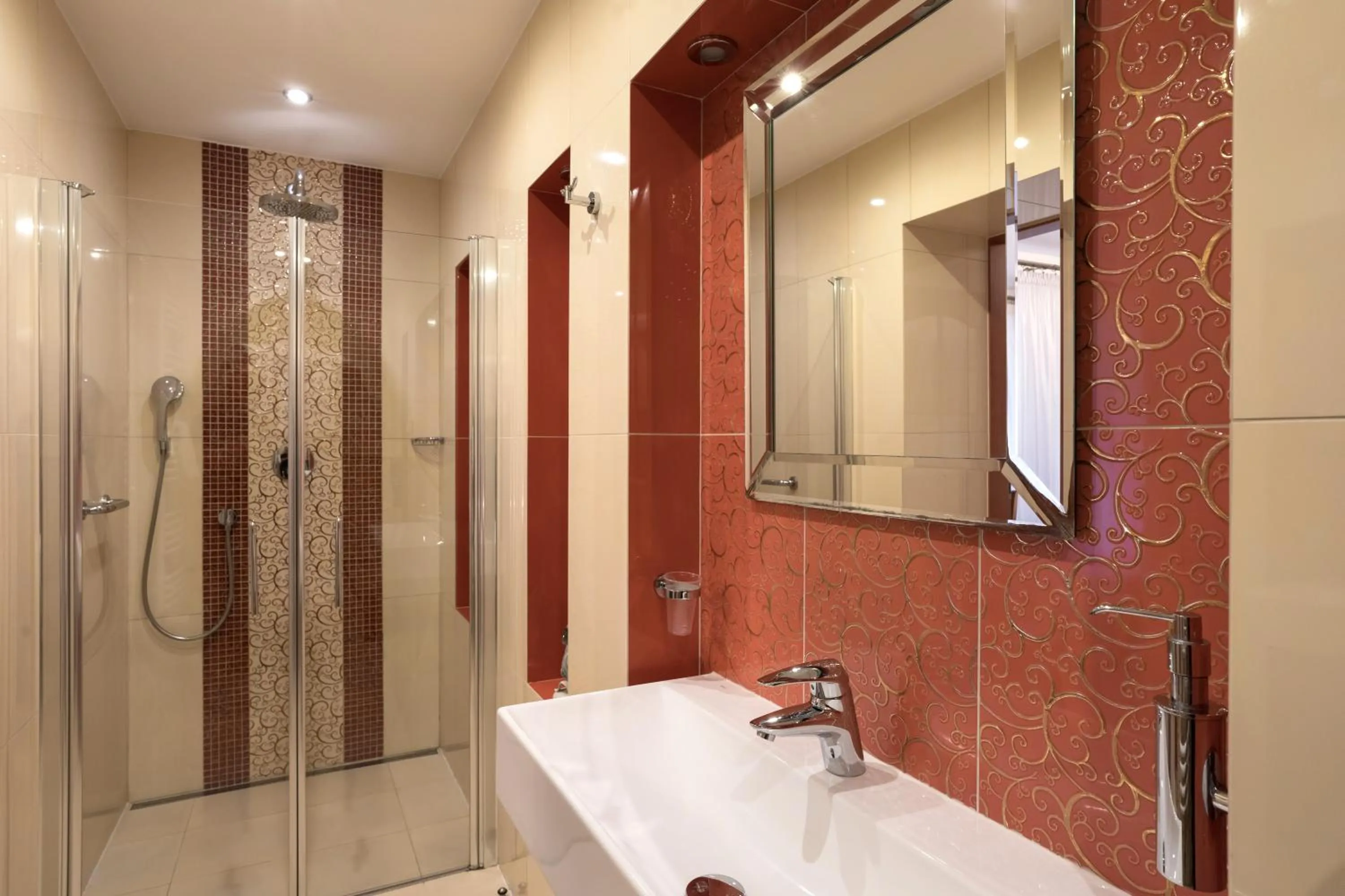 Shower in HOTEL I RESTAURACJA BROCHÓW