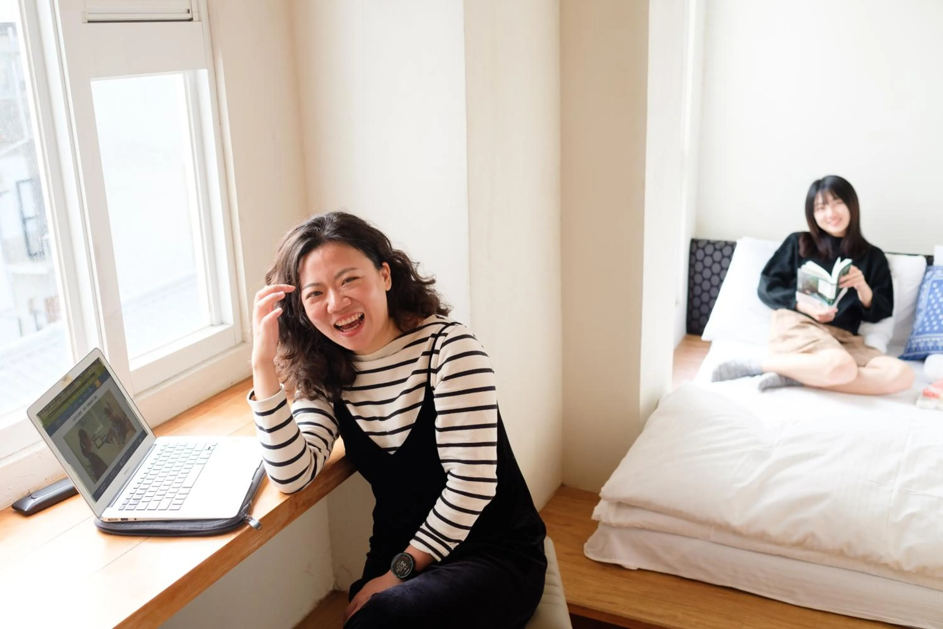 People, Bed in SSS Life Hotel