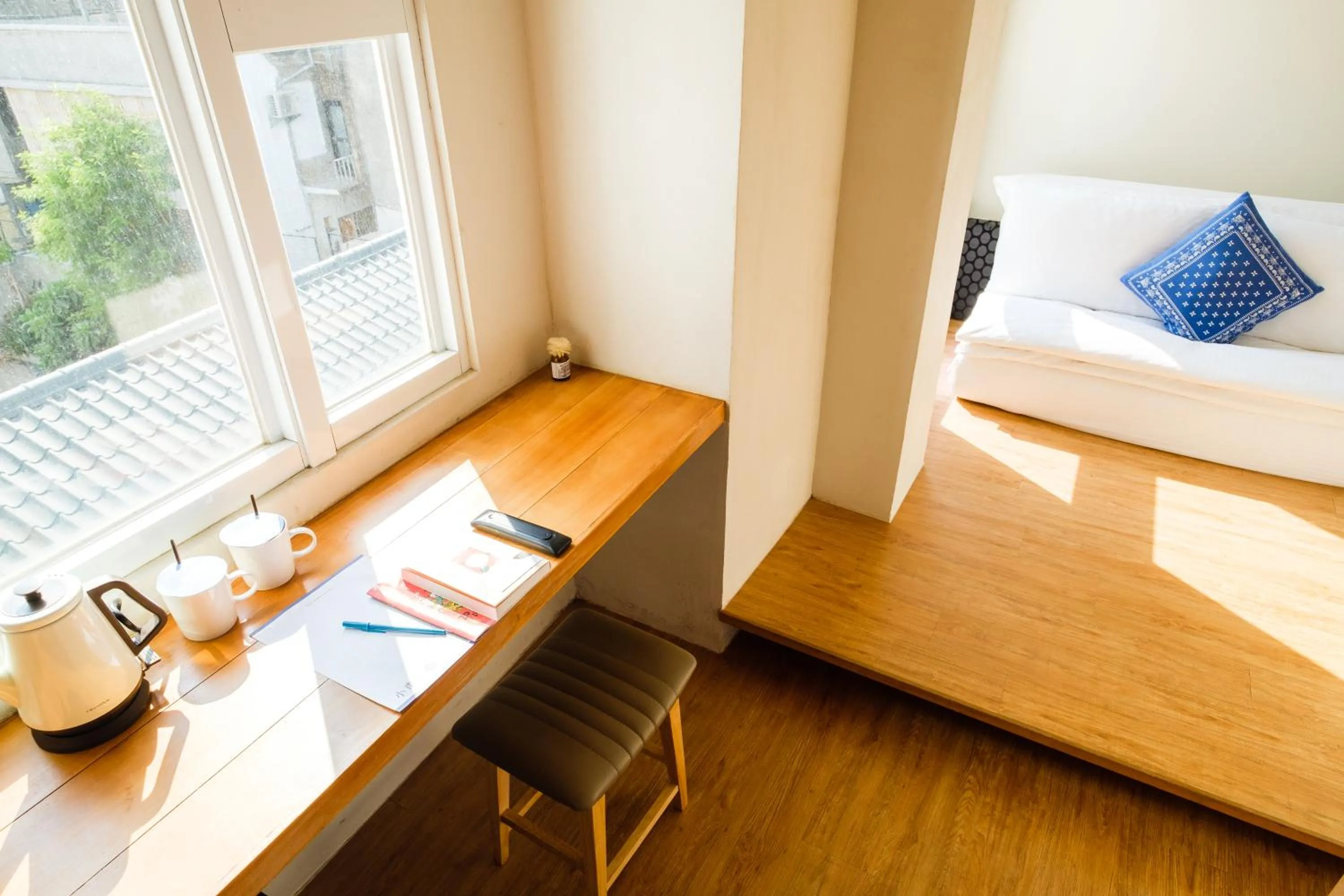 Photo of the whole room, Bed in SSS Life Hotel