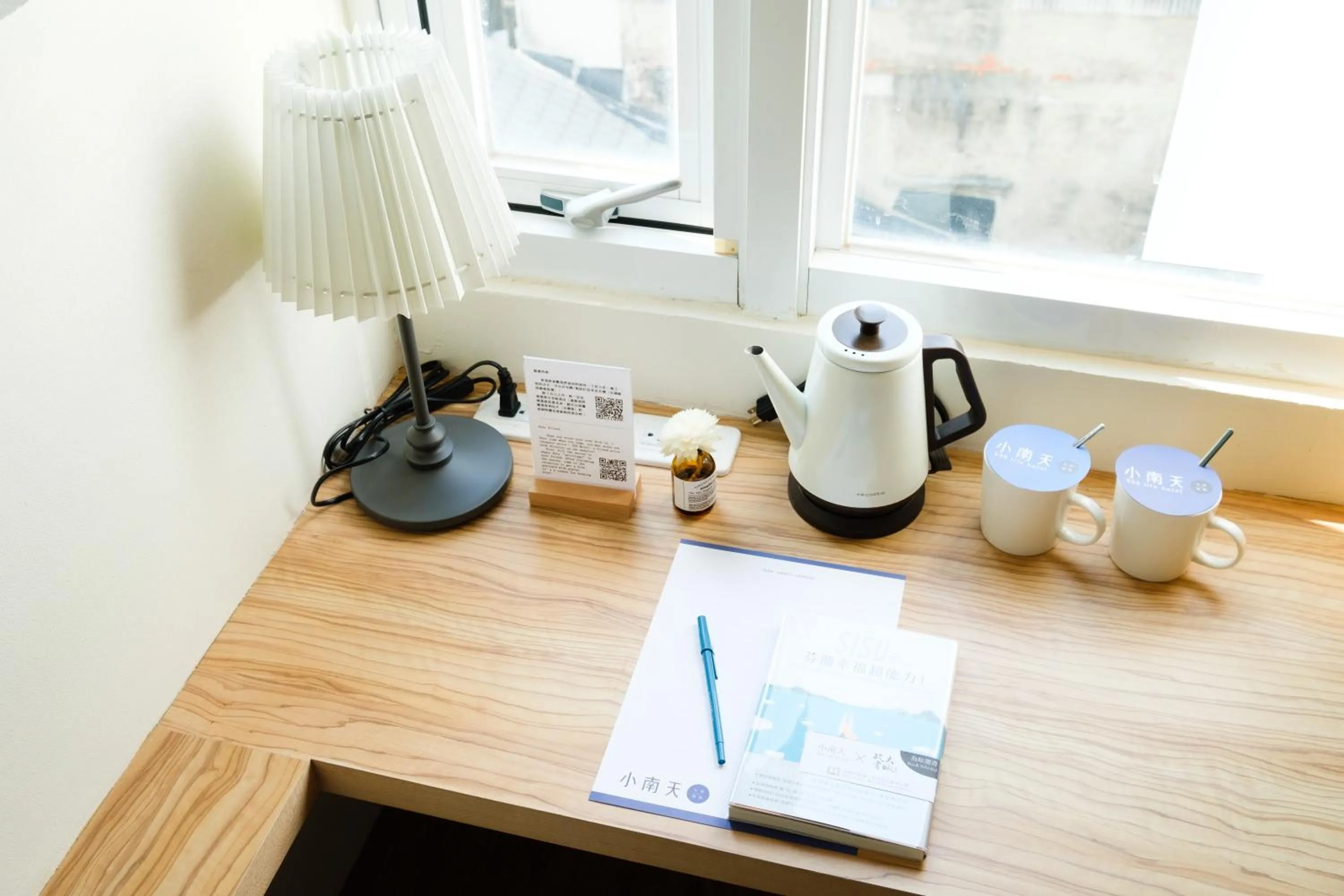 Seating area in SSS Life Hotel