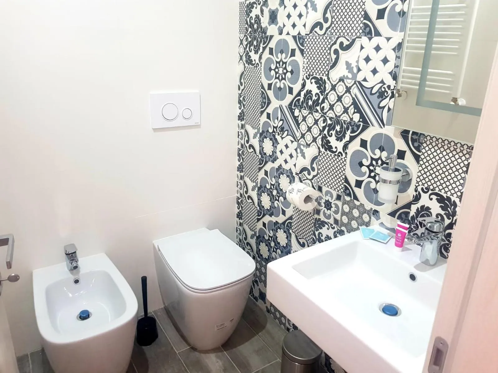 Bathroom in B&B Del Corso