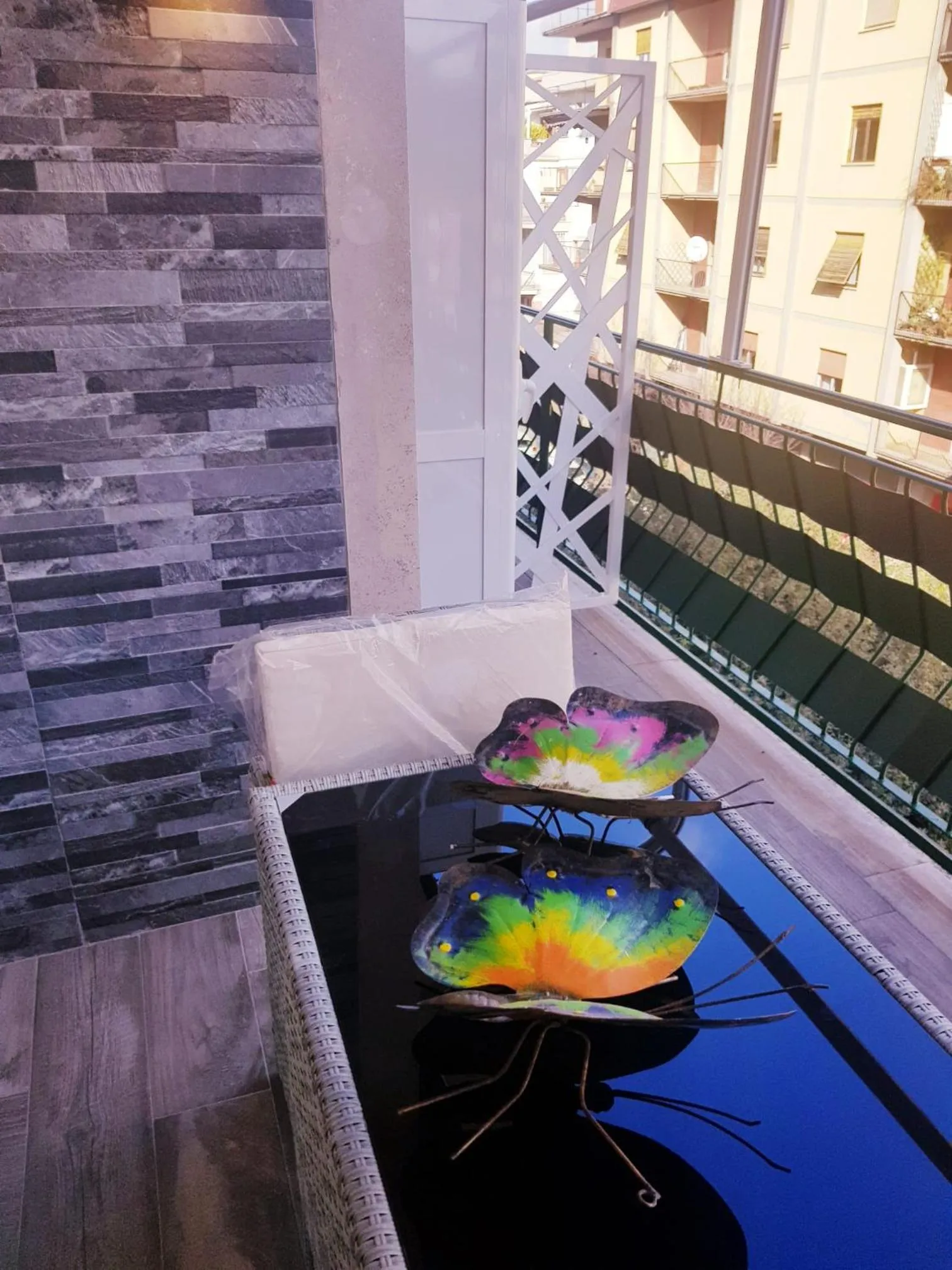 Balcony/Terrace in B&B Del Corso