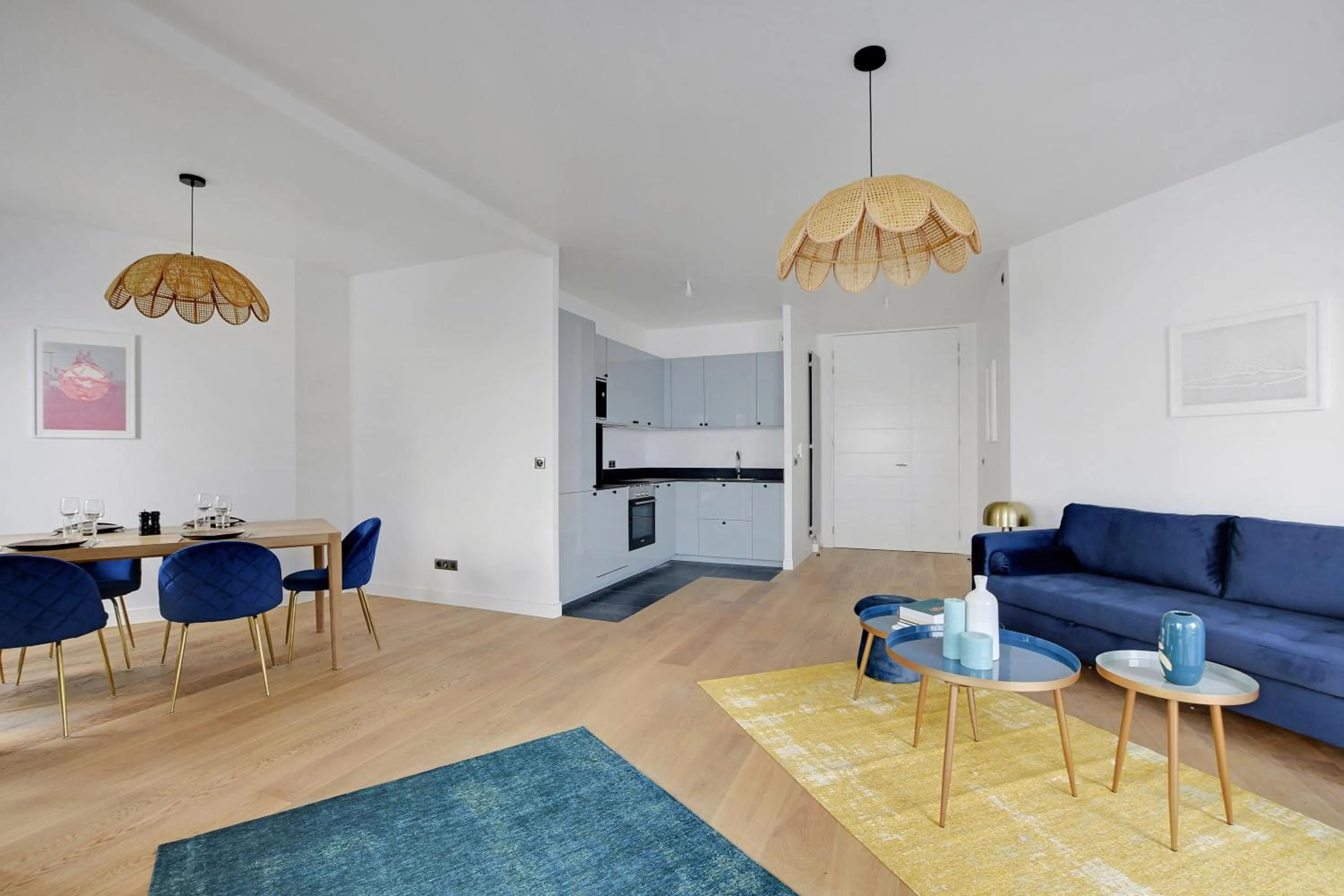 Living room in Drawing House