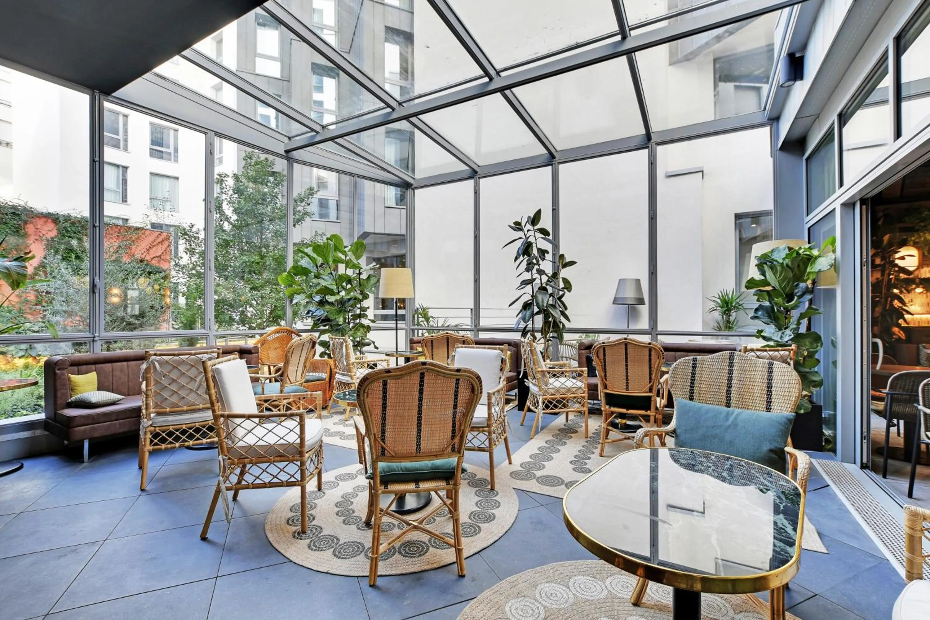 Patio in Drawing House