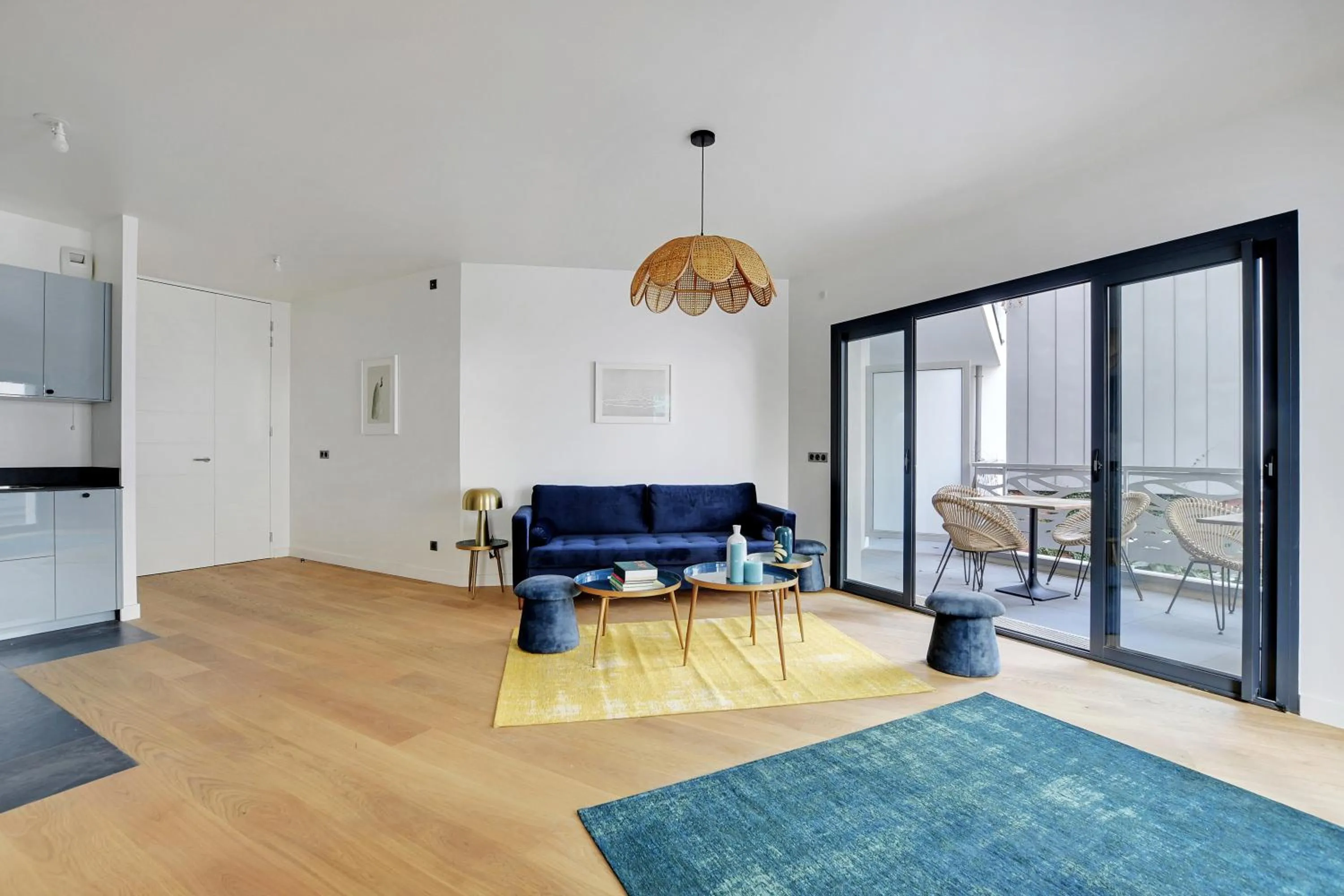 Living room in Drawing House