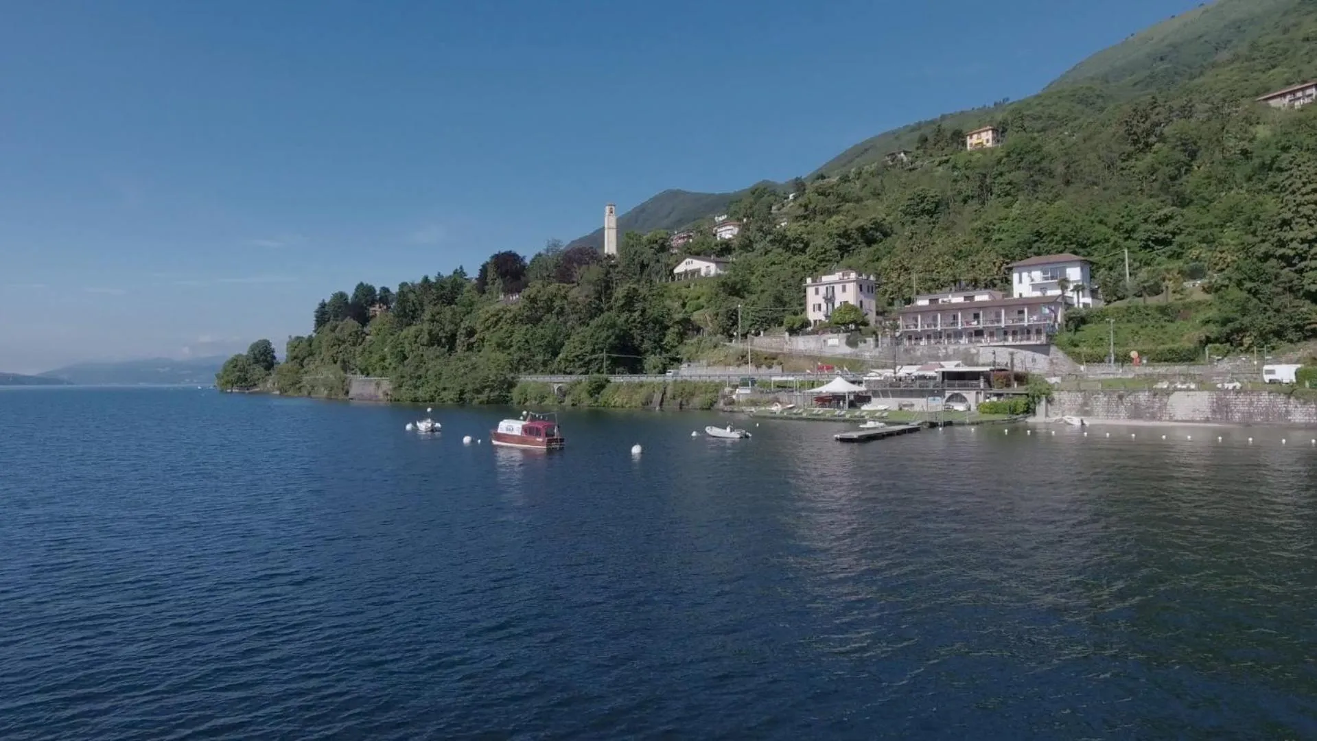 Bird's eye view in Residence Casa e Vela
