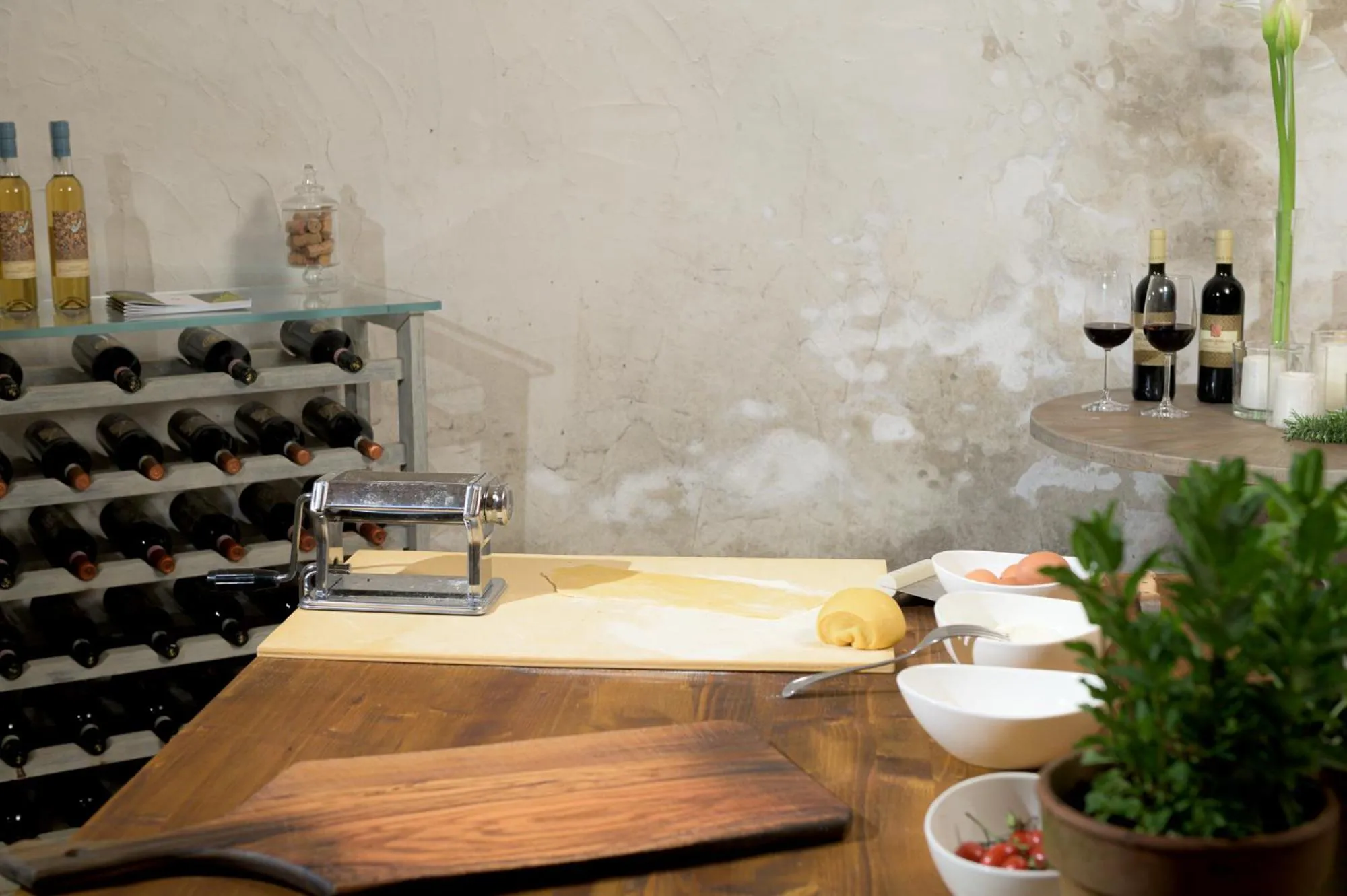 Food in Relais Poggio Borgoni