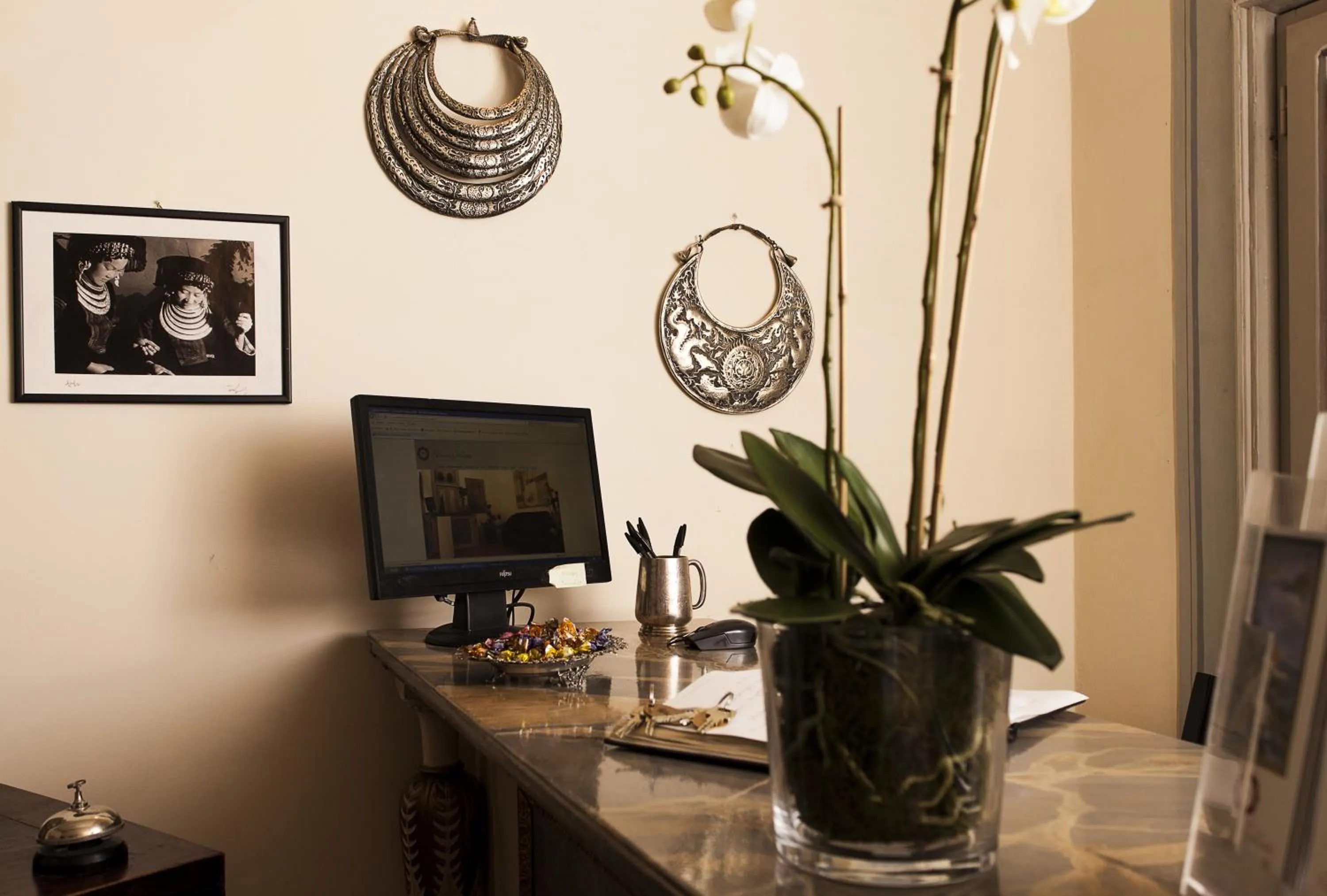 Lobby or reception in Residenza d'Epoca Palazzo Galletti