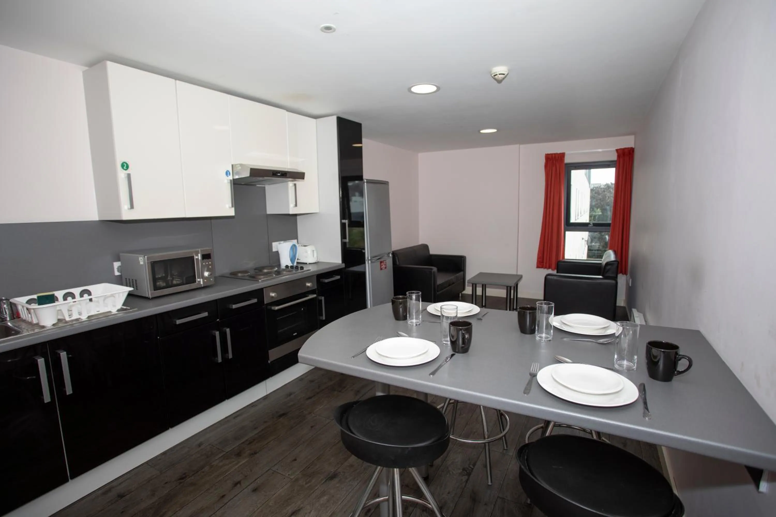 Kitchen or kitchenette in Beaverbank Place - Campus Residence