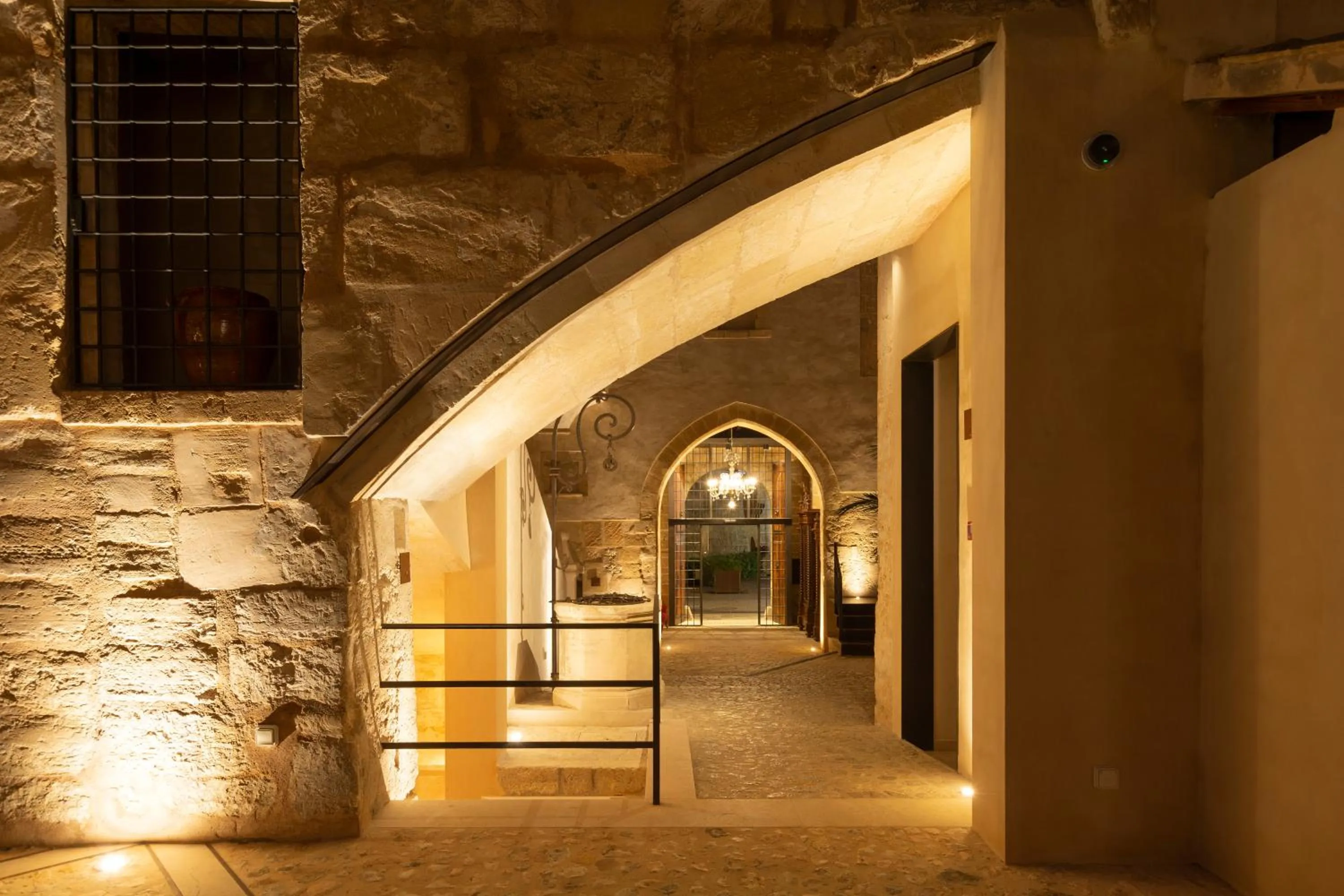 Patio in Hotel Can Cirera