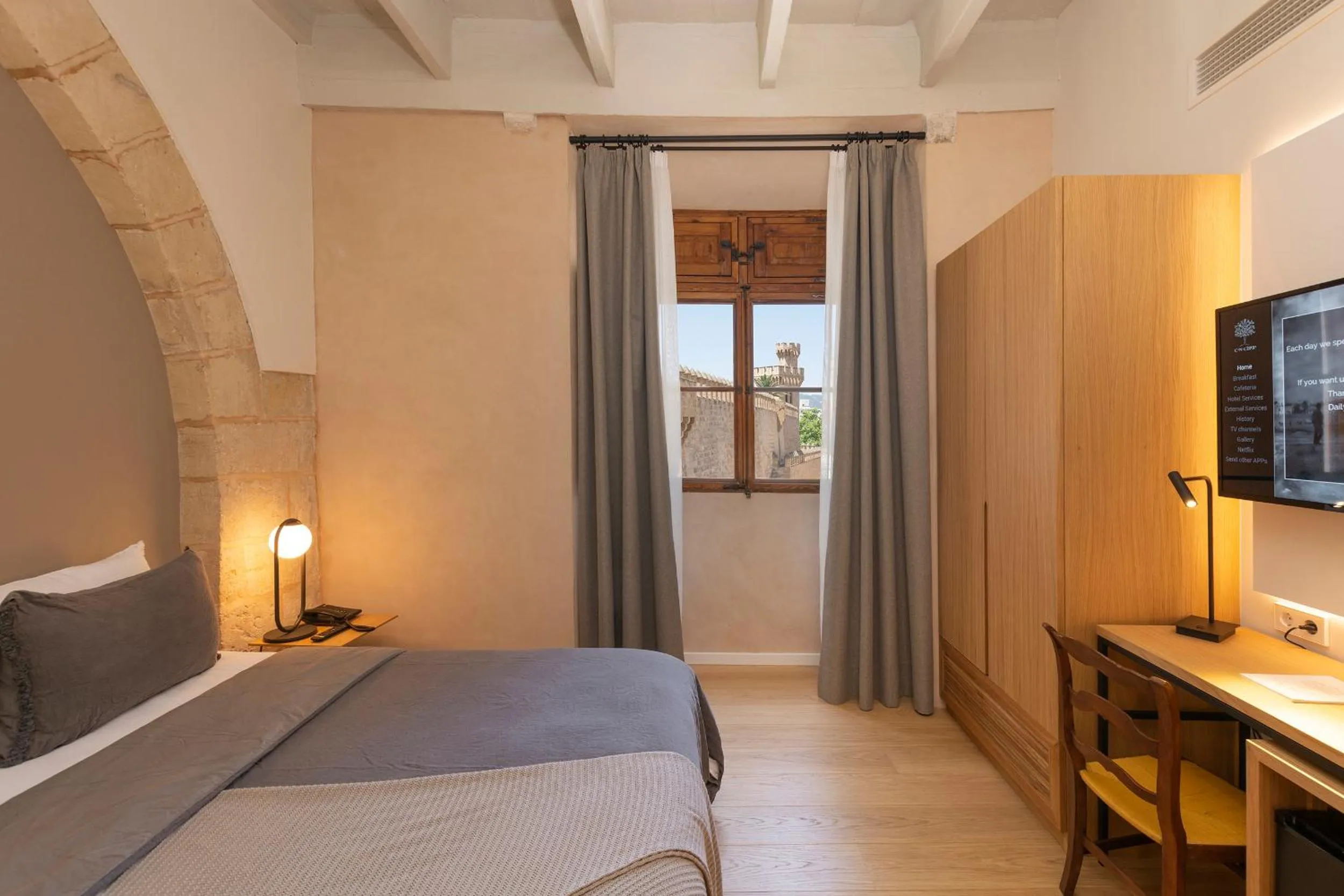 Photo of the whole room, Bed in Hotel Can Cirera