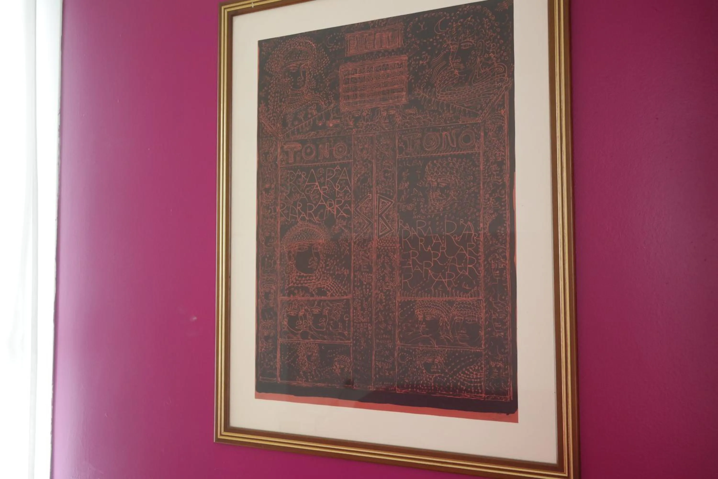 Decorative detail in Hotel Paradiso