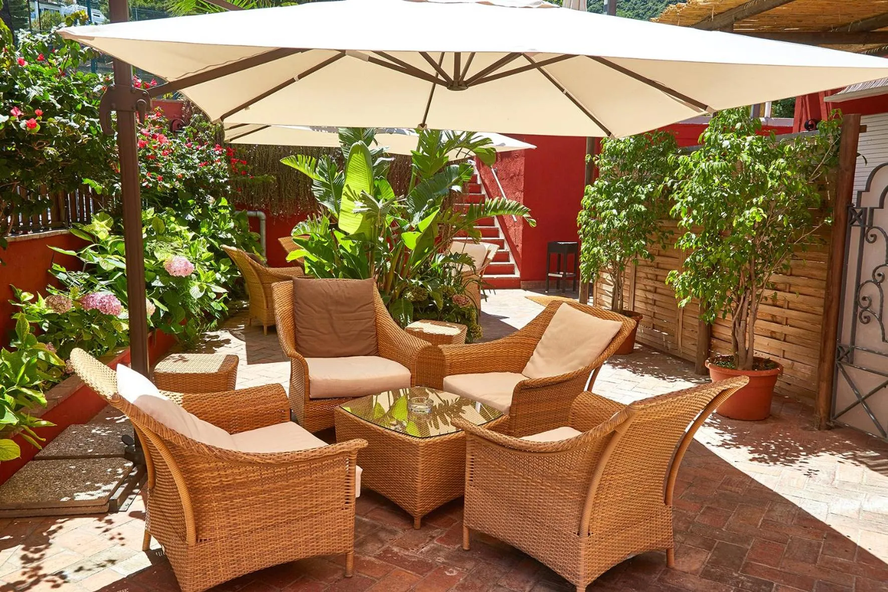 Patio in Palatium Mari