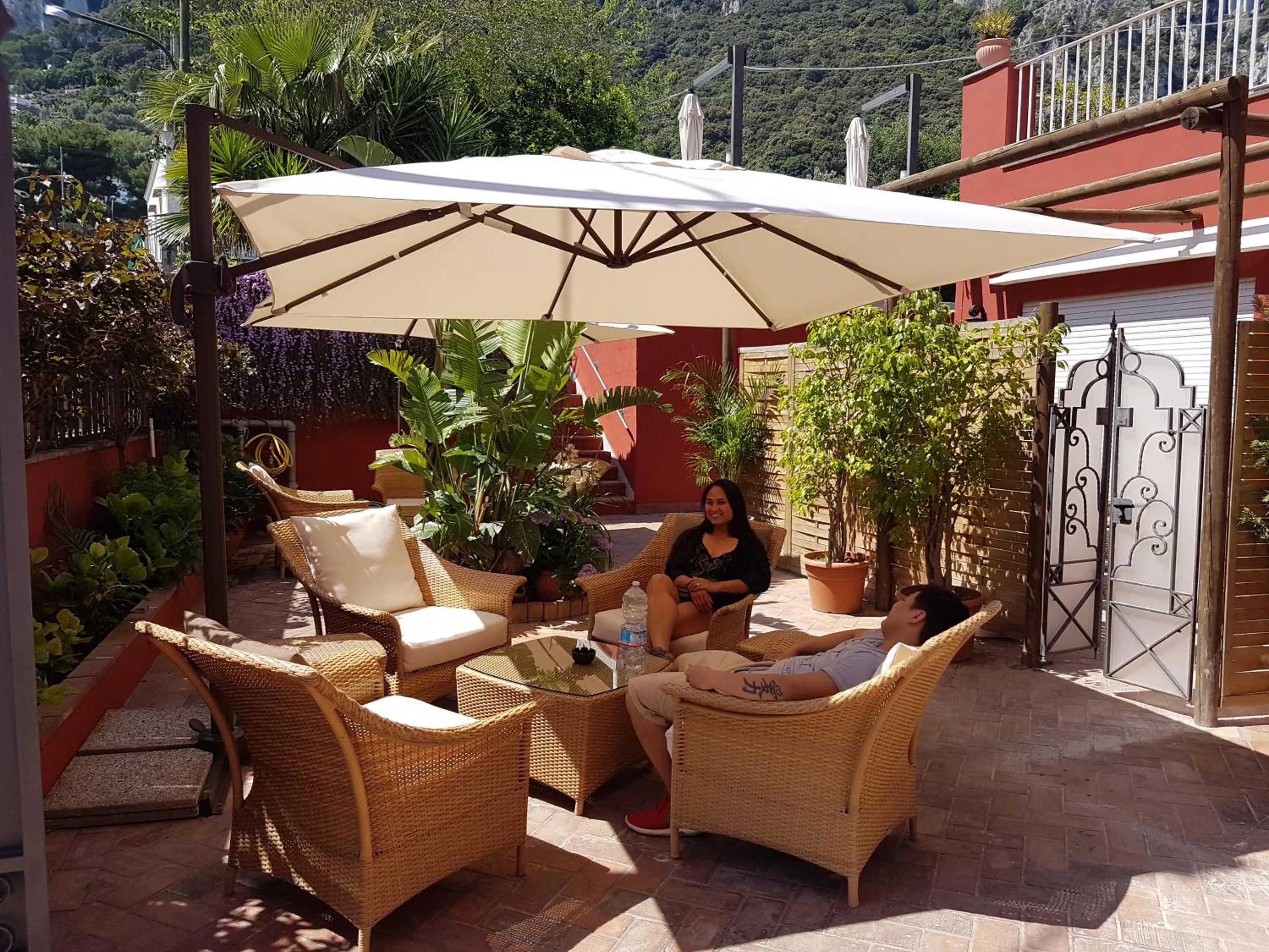 Patio in Palatium Mari