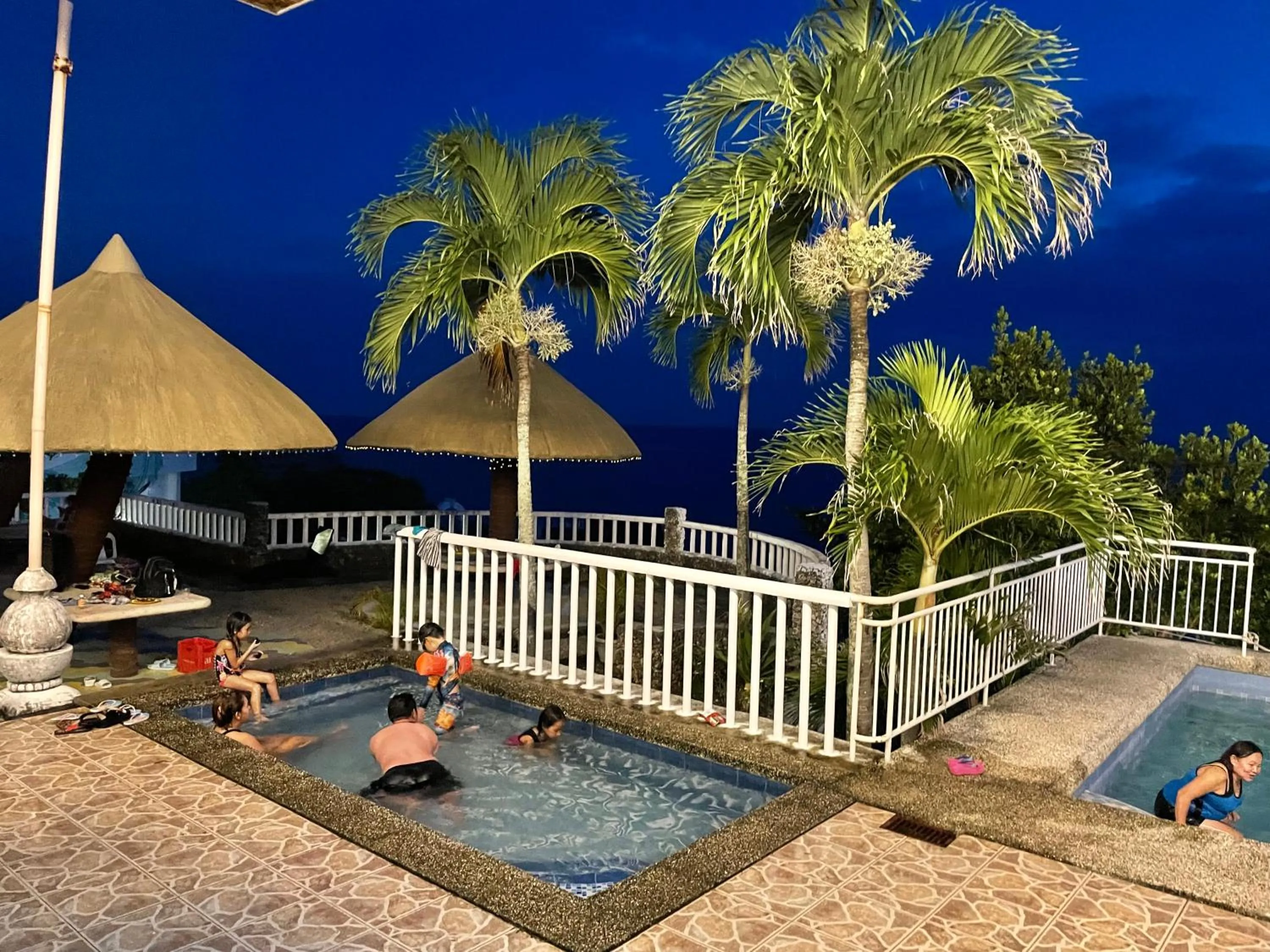 Swimming pool in Azure Camotes Resort Hotel