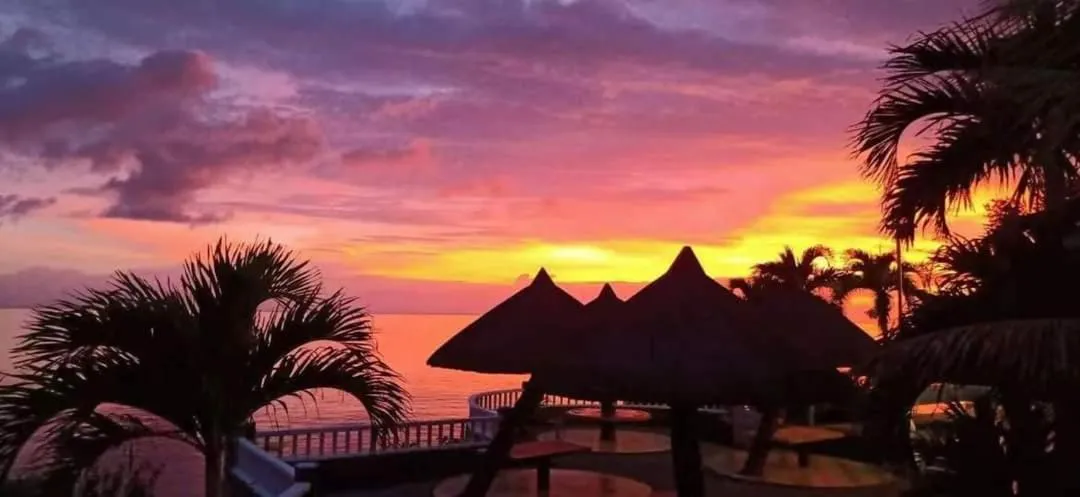 Property building in Azure Camotes Resort Hotel