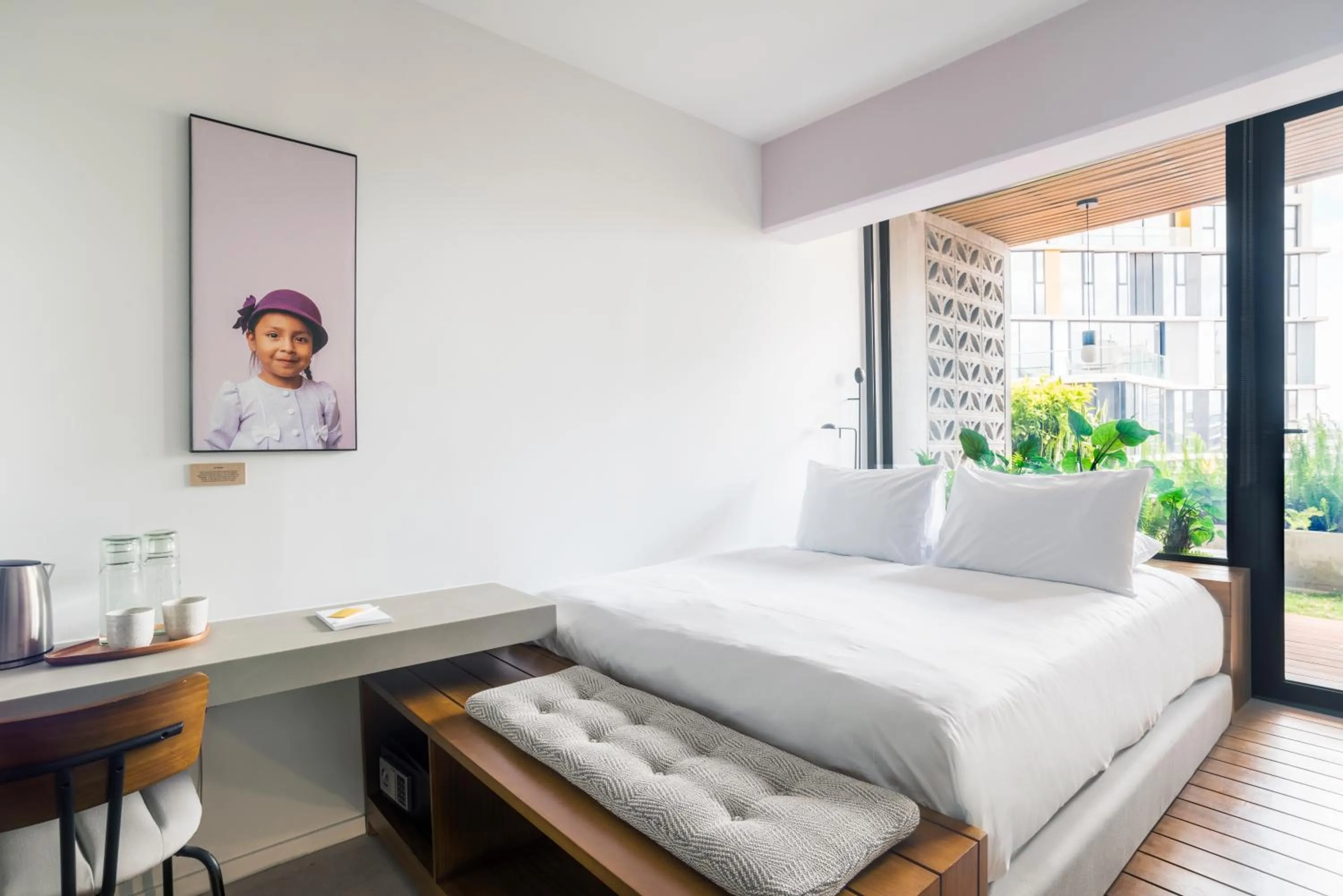 Bed in Good Hotel Guatemala City