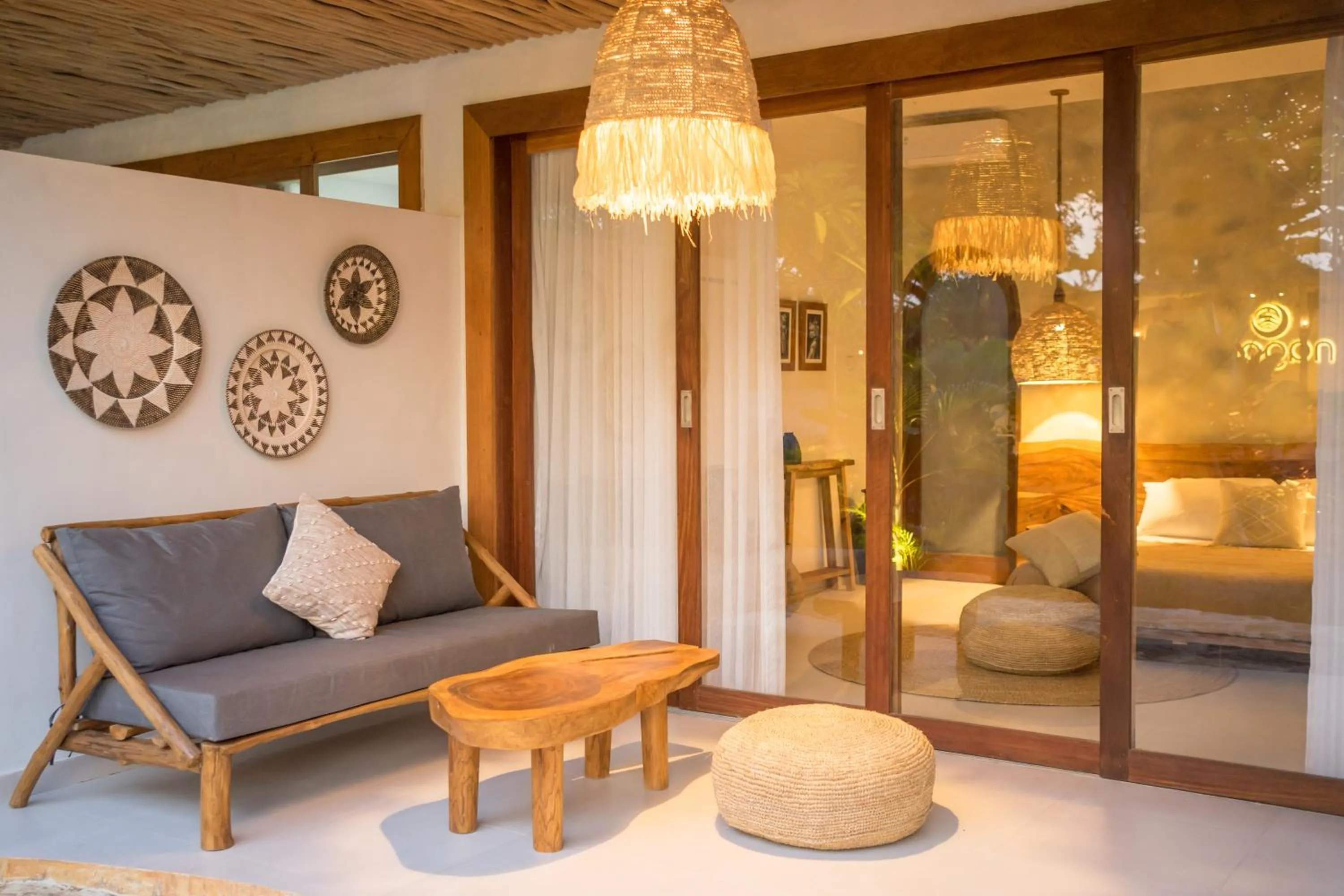 Seating area in Nagara Boutique Hotel